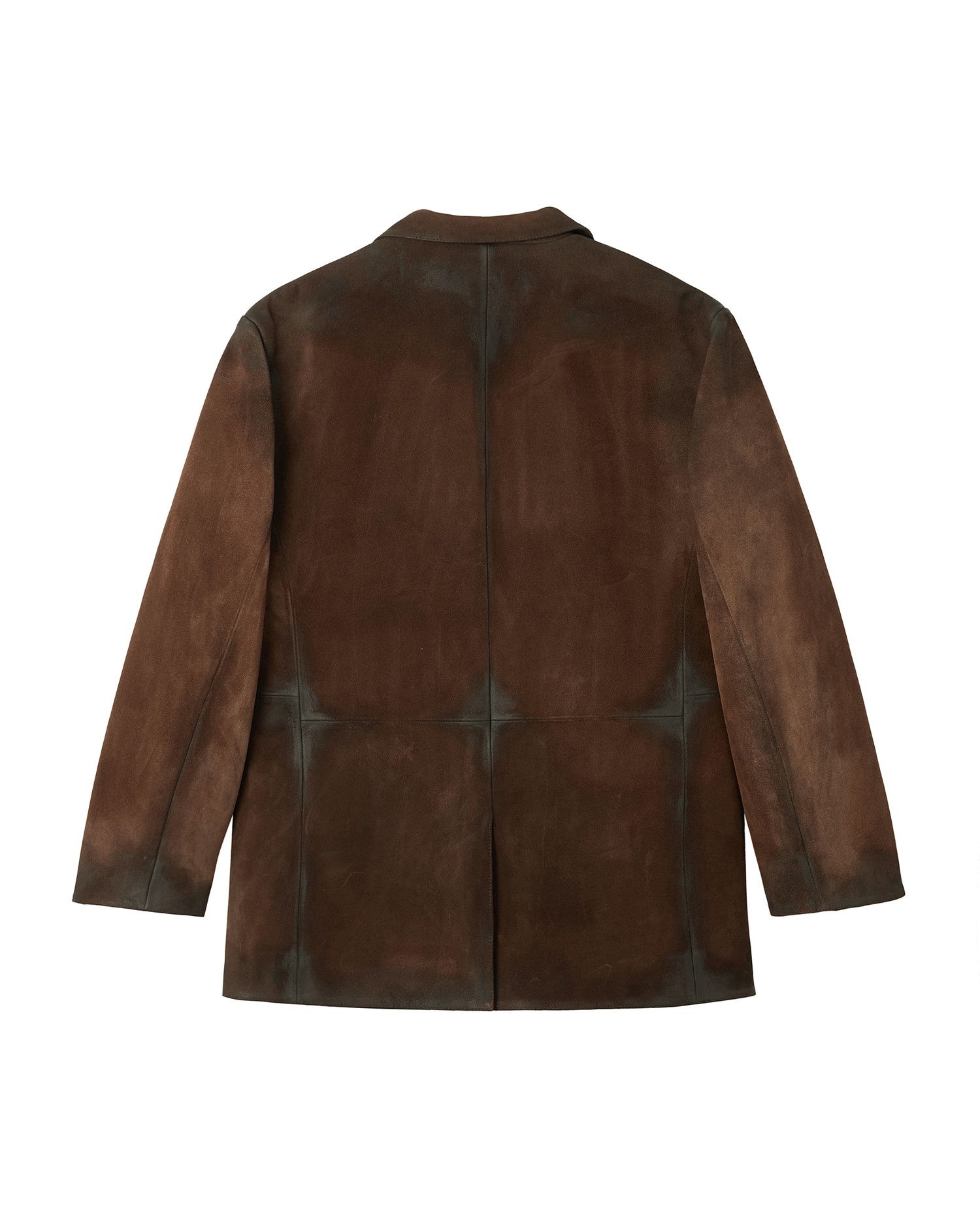 Acne Studios Acne Studios Distressed Design Leather Blazer Jacket Size XXS / US 00 / IT 34 - 6 Thumbnail