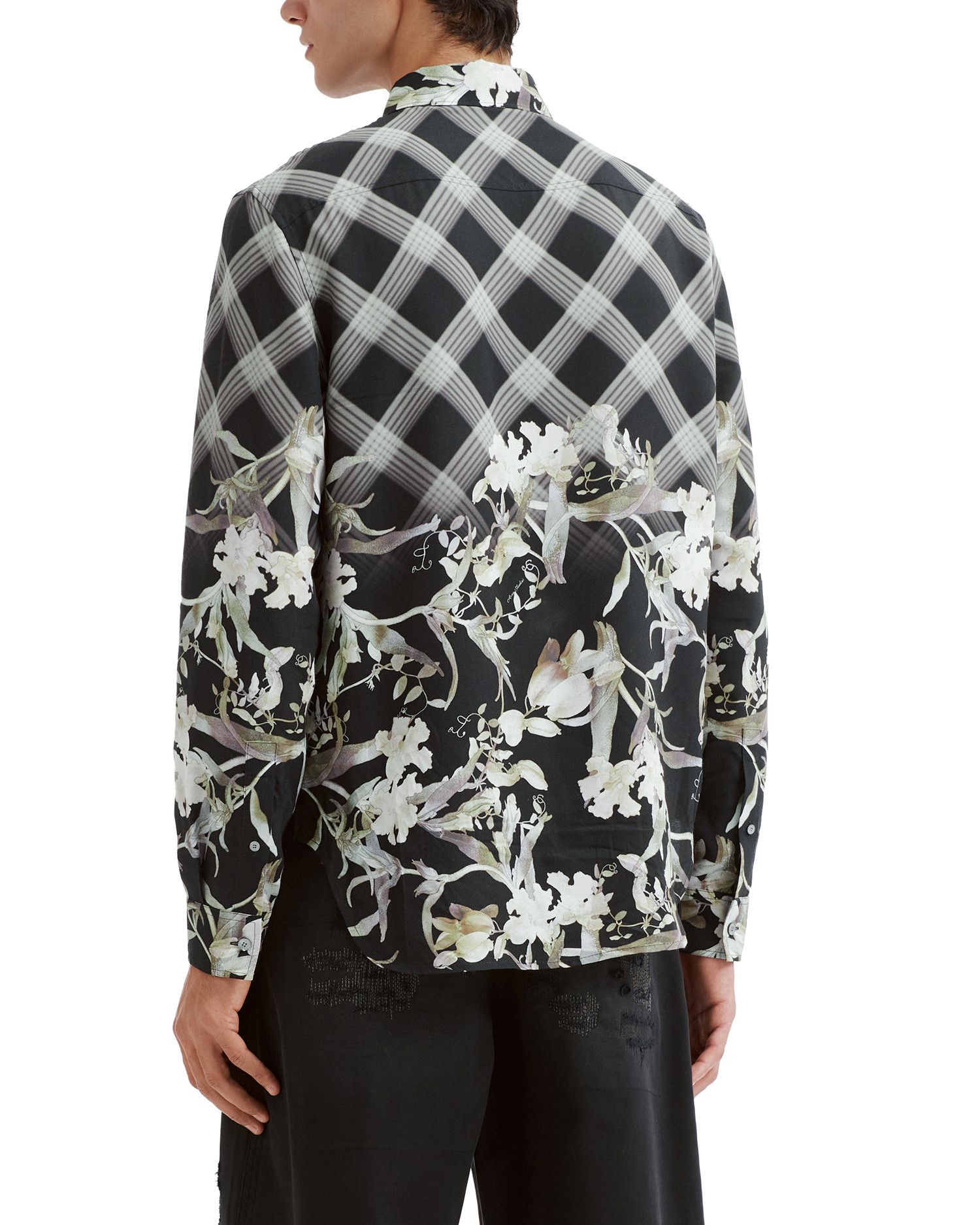 Acne Studios Acne Studios Plaid Floral Pattern Shirt Size US M / EU 48-50 / 2 - 4 Thumbnail
