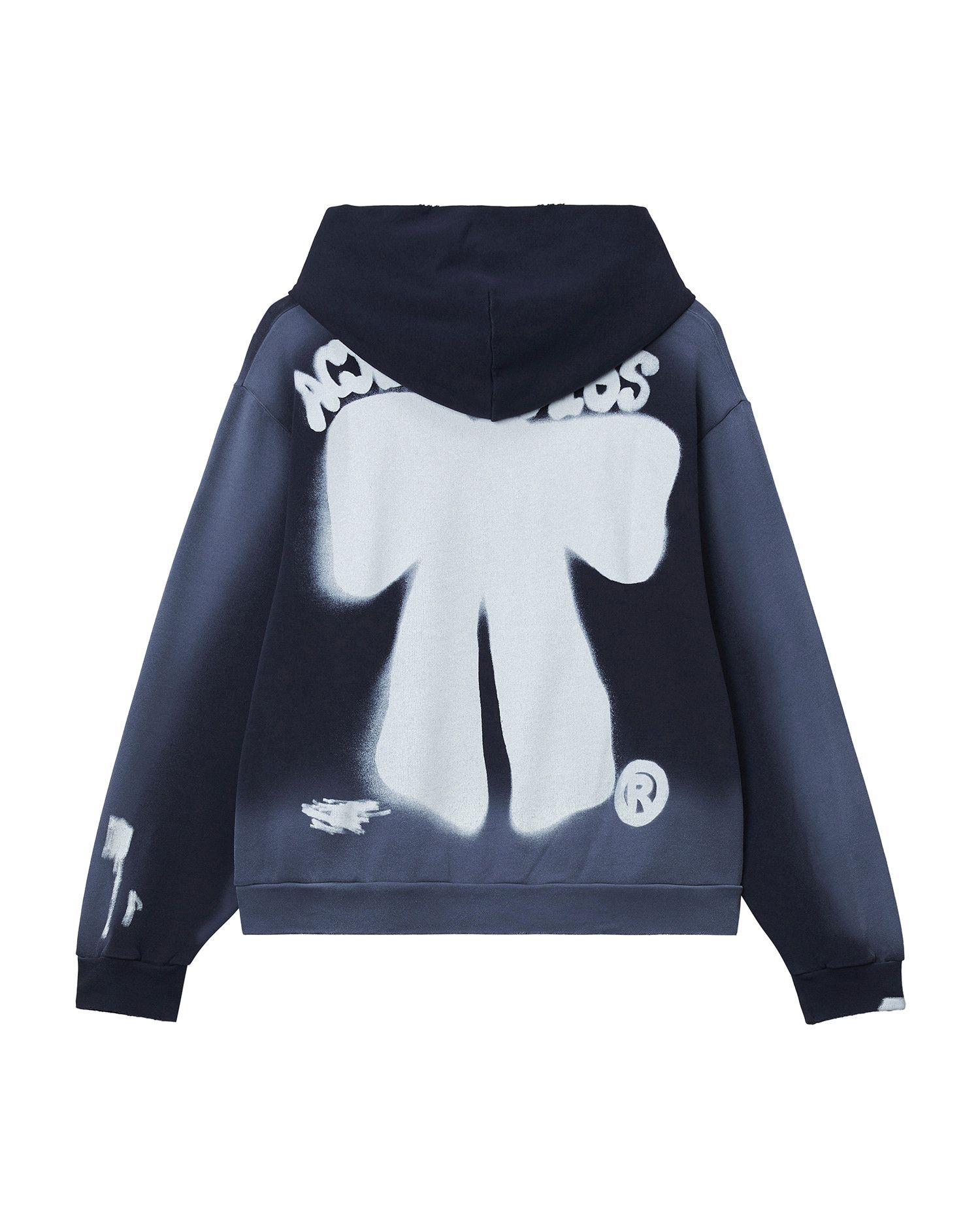 Acne Studios Acne Studios Bow Print Hooded Sweatshirt Size US XS / EU 42 / 0 - 6 Thumbnail
