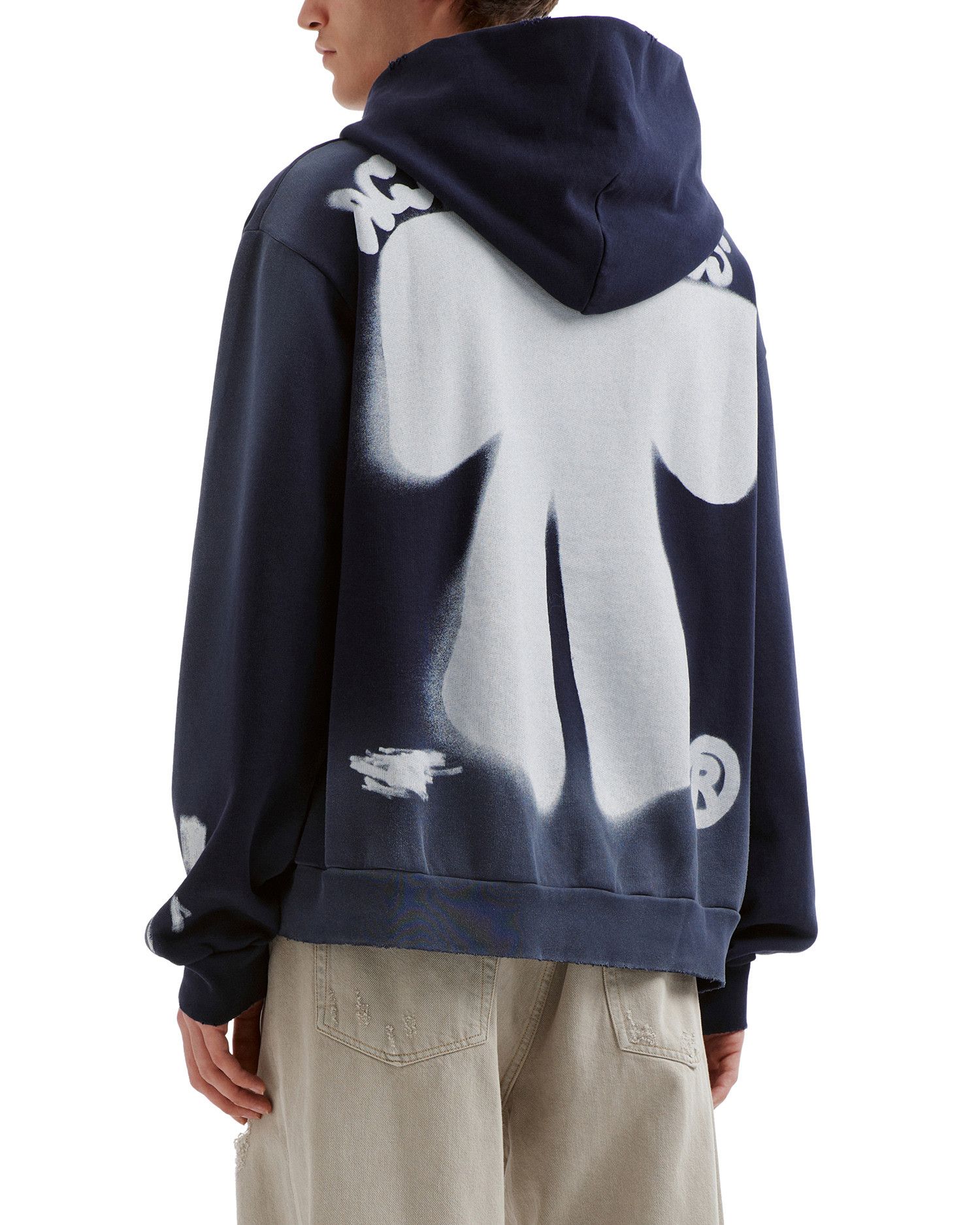 Acne Studios Acne Studios Bow Print Hooded Sweatshirt Size US L / EU 52-54 / 3 - 4 Thumbnail