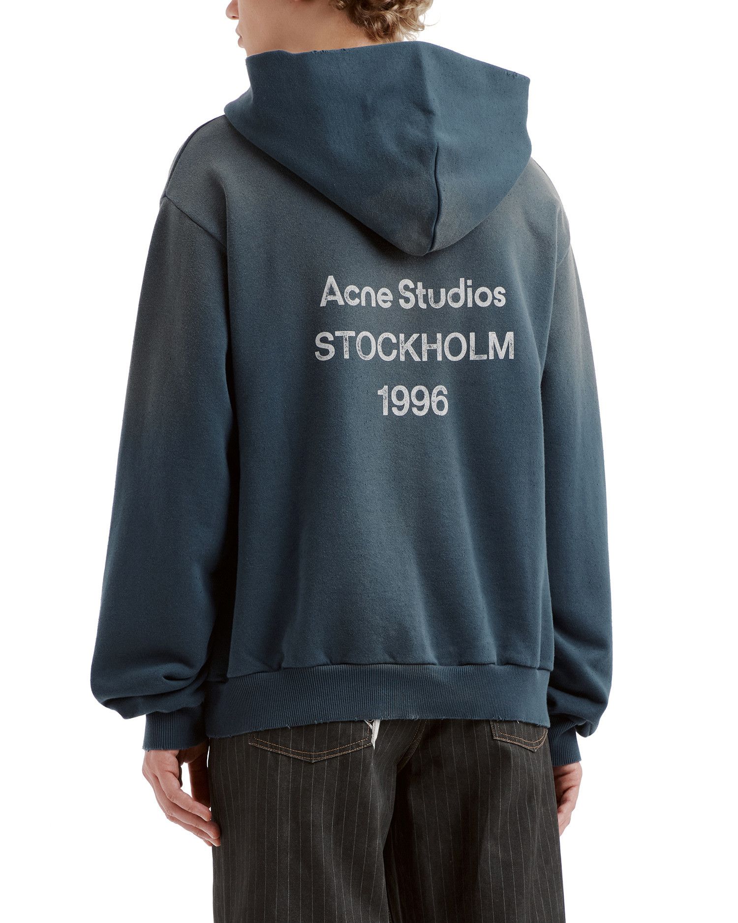 Acne Studios Acne Studios Text Hooded Sweatshirt Size US XXL / EU 58 / 5 - 4 Thumbnail