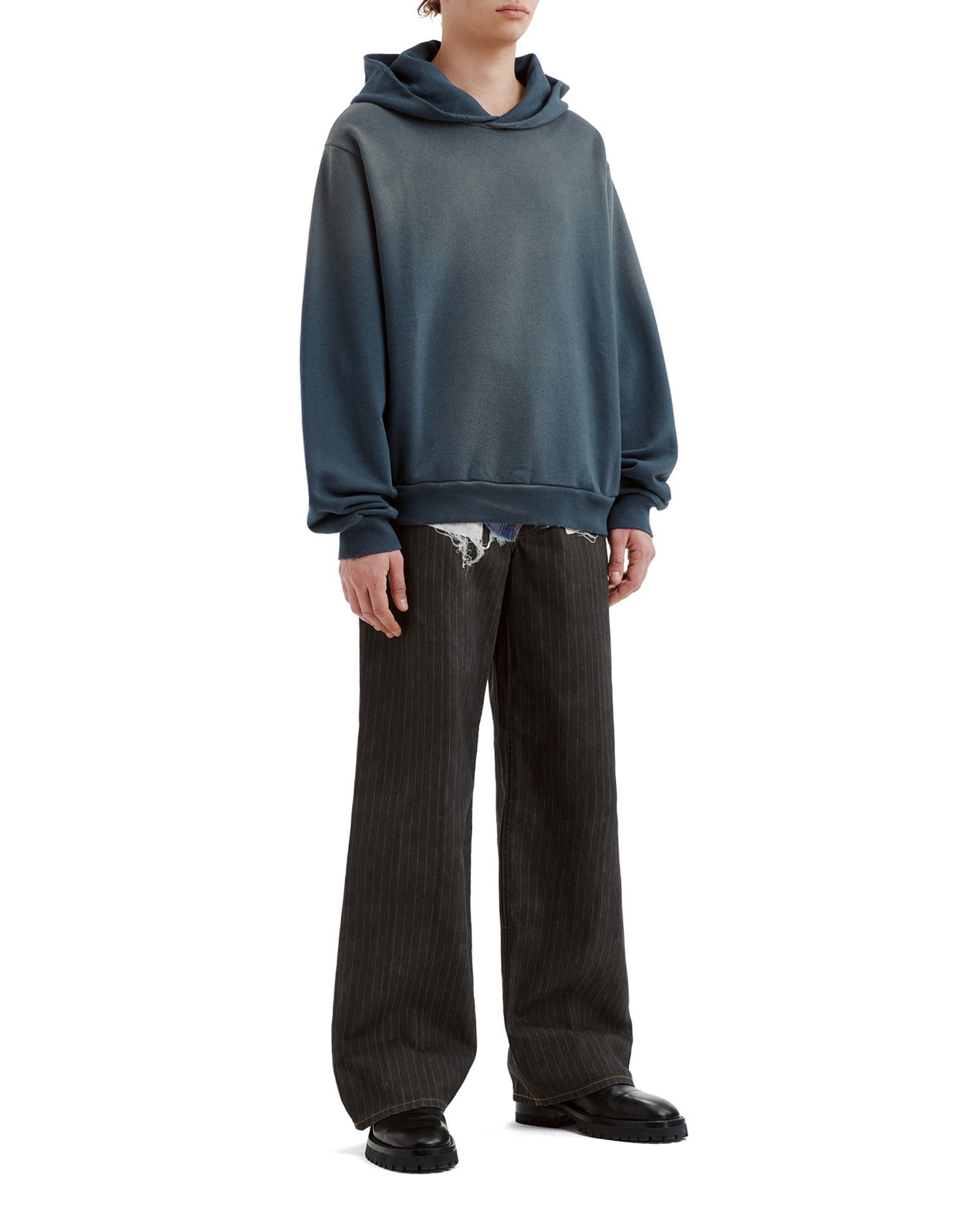 Acne Studios Acne Studios Text Hooded Sweatshirt Size US XS / EU 42 / 0 - 2 Thumbnail