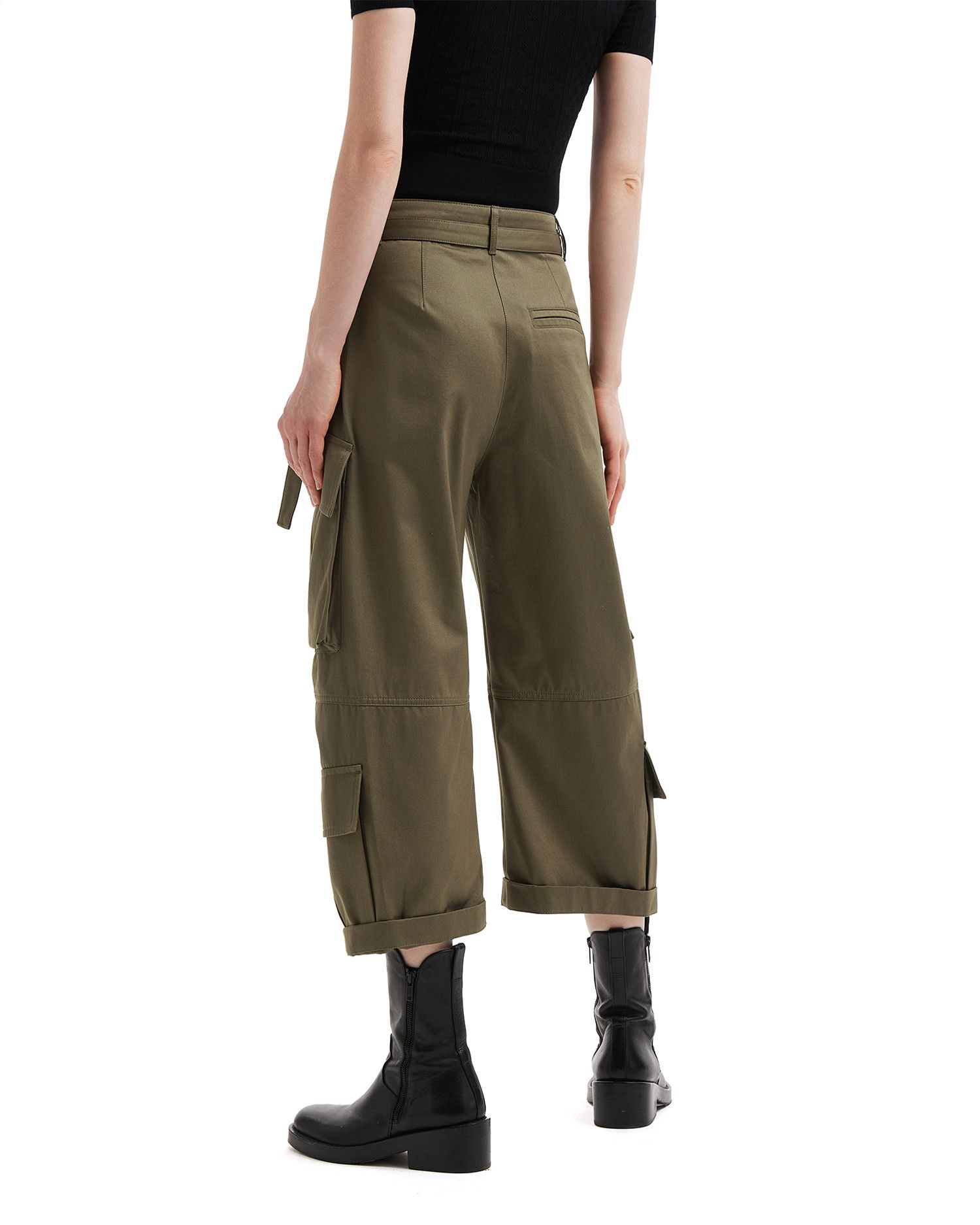 Acne Studios Acne Studios Multi-pocket Workwear Wide Leg Pants Size 26" / US 2 / IT 38 - 4 Thumbnail