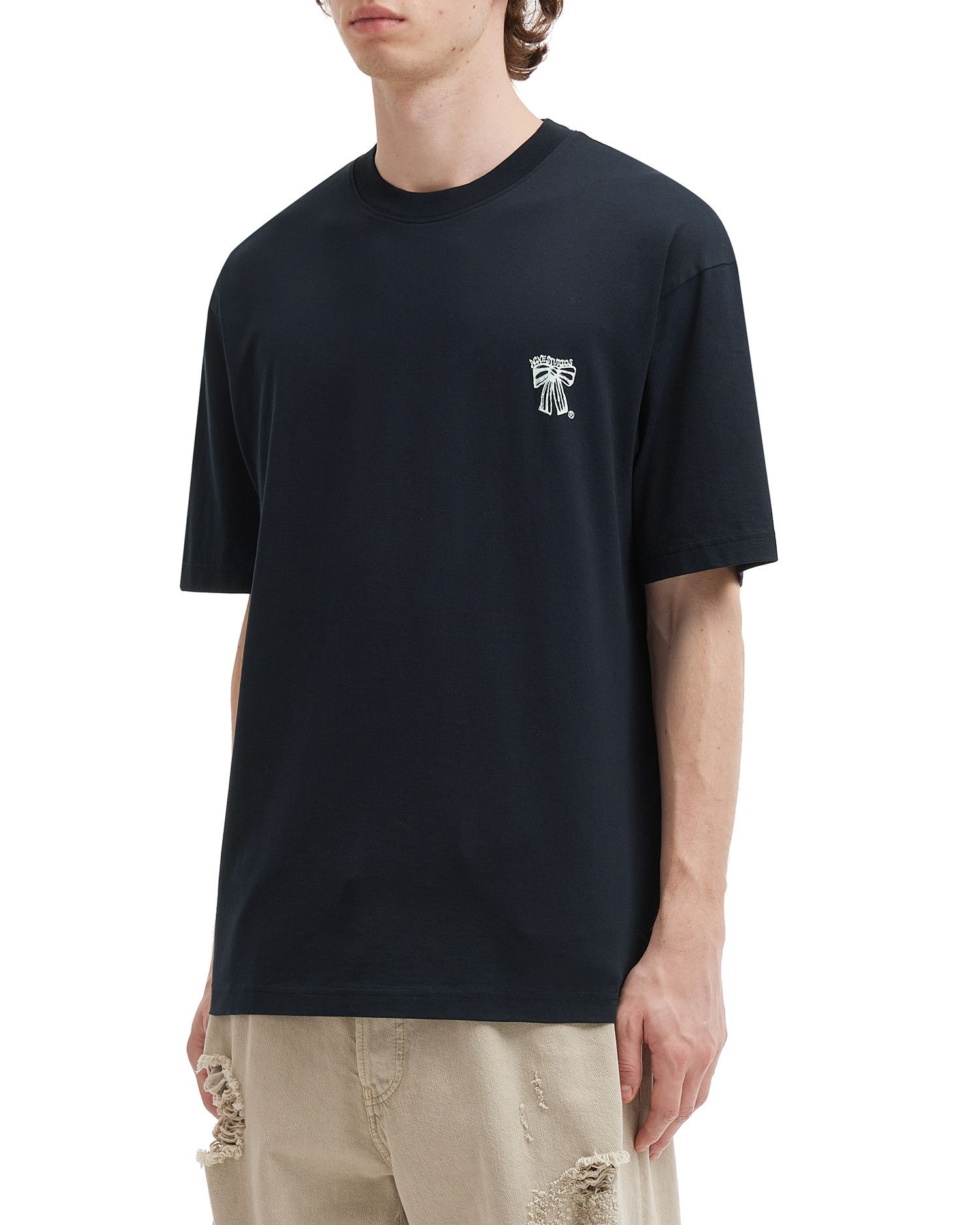 Acne Studios Acne Studios Bow Pattern Short Sleeve T-Shirt Size US L / EU 52-54 / 3 - 3 Thumbnail