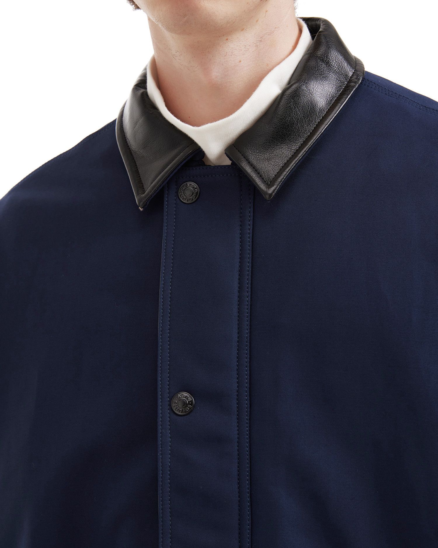 Acne Studios Acne Studios Leather Feel Lapel Jacket Size US M / EU 48-50 / 2 - 5 Thumbnail