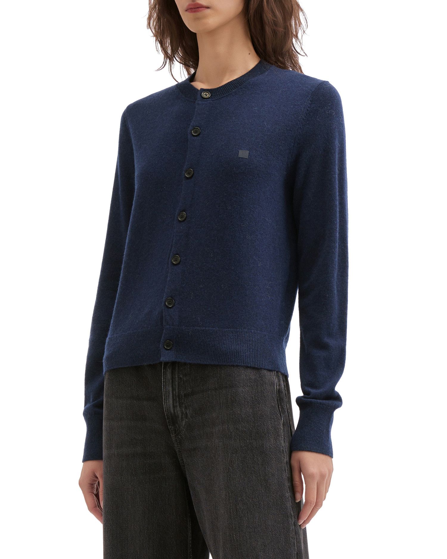 Acne Studios Acne Studios FACE Label Ornament Knit Cardigan Size XS / US 0-2 / IT 36-38 - 3 Thumbnail