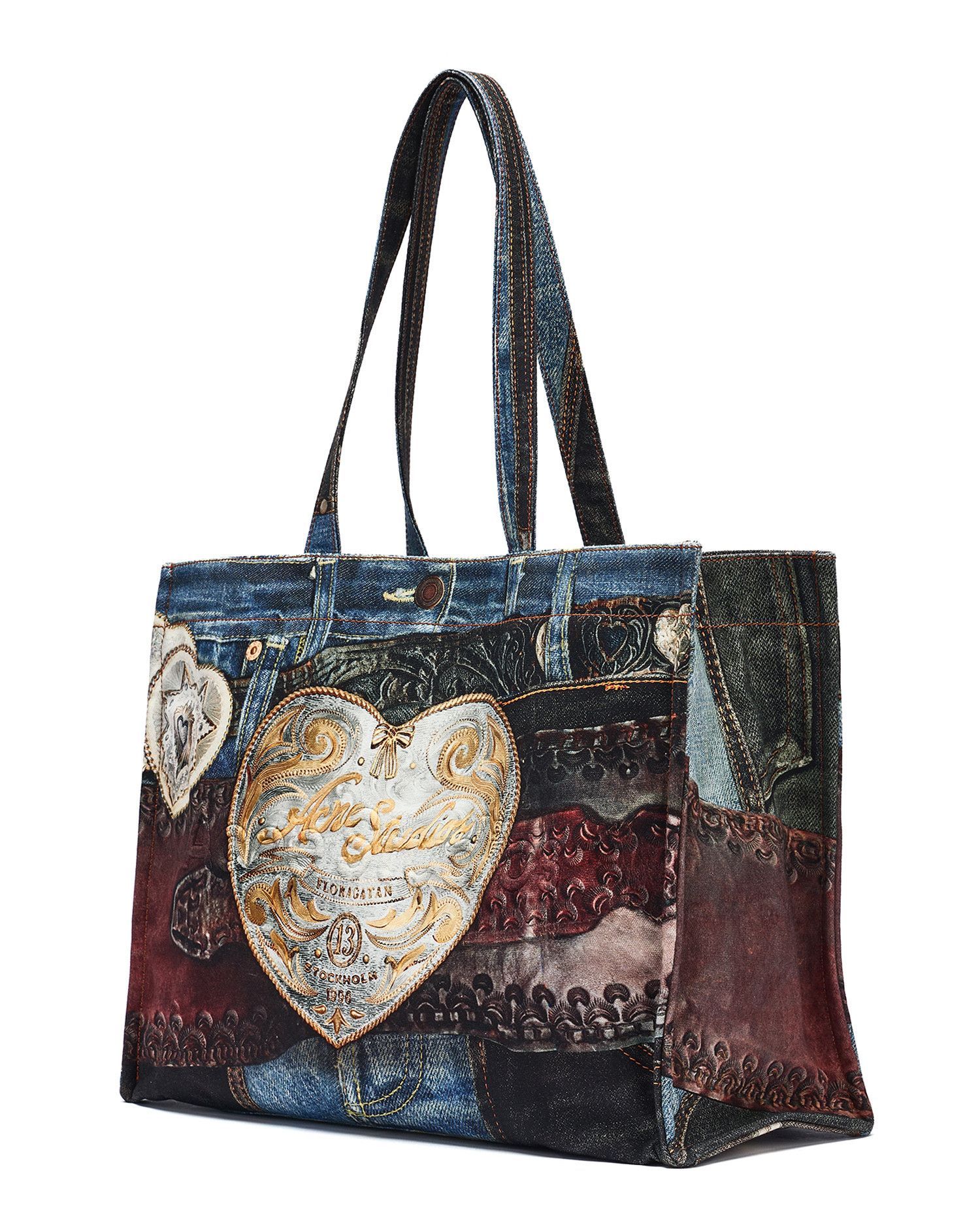 Acne Studios Acne Studios All-over Print Tote Size ONE SIZE - 4 Thumbnail