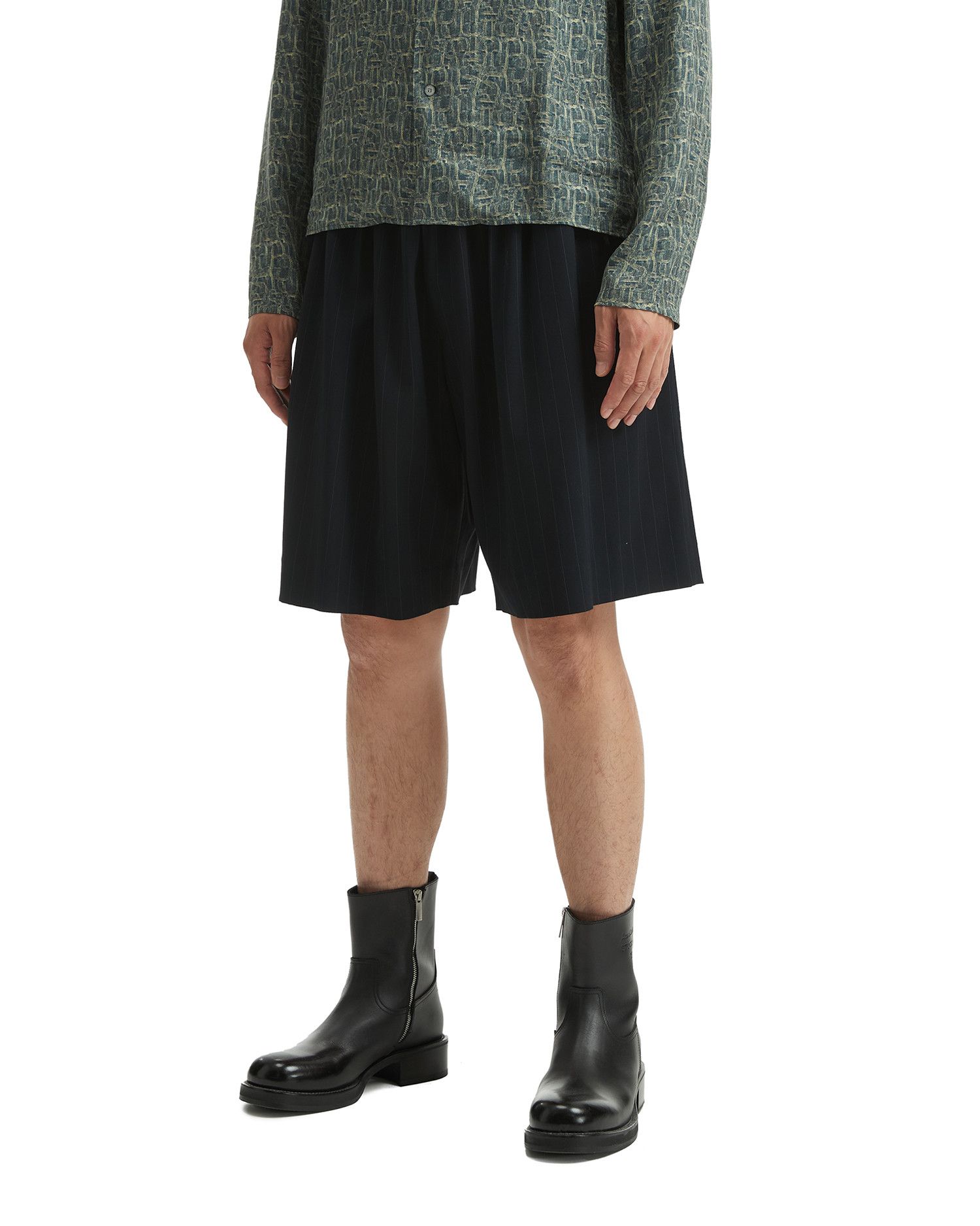 Acne Studios Acne Studios Bow Embroidery Stripe Shorts Size US 40 / EU 56 - 3 Thumbnail
