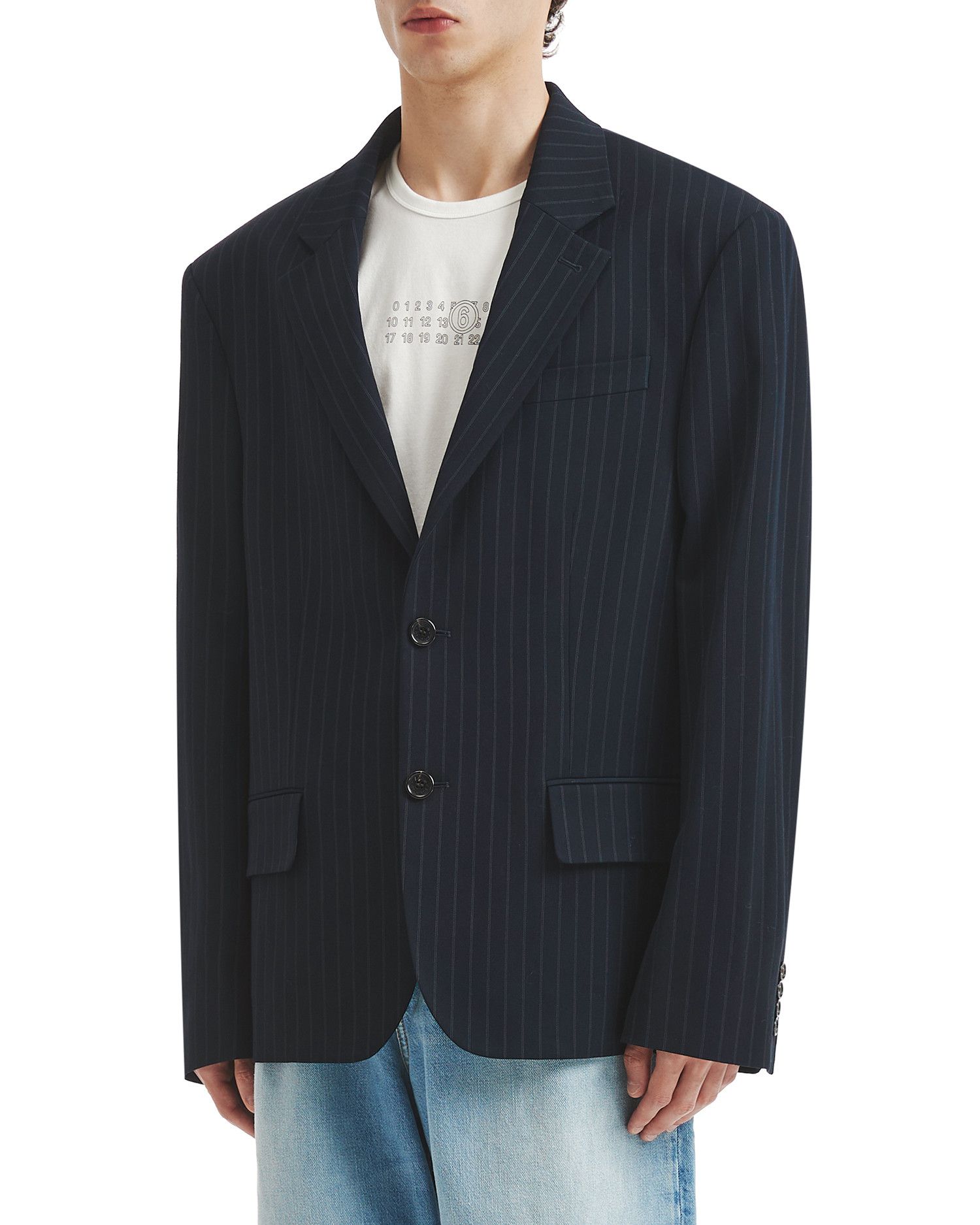 Acne Studios Acne Studios Stripe Blazer Jacket Size 40R - 3 Thumbnail