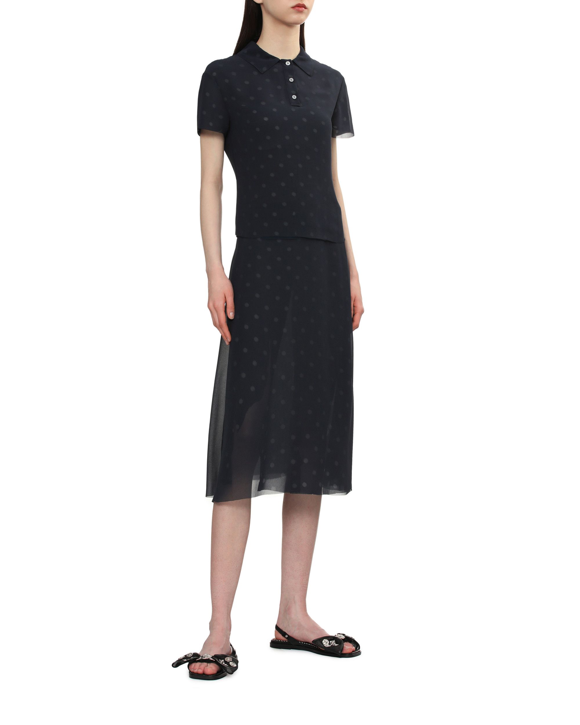 Acne Studios Acne Studios Polka Dot Design Skirt Size S / US 4 / IT 40 - 2 Thumbnail