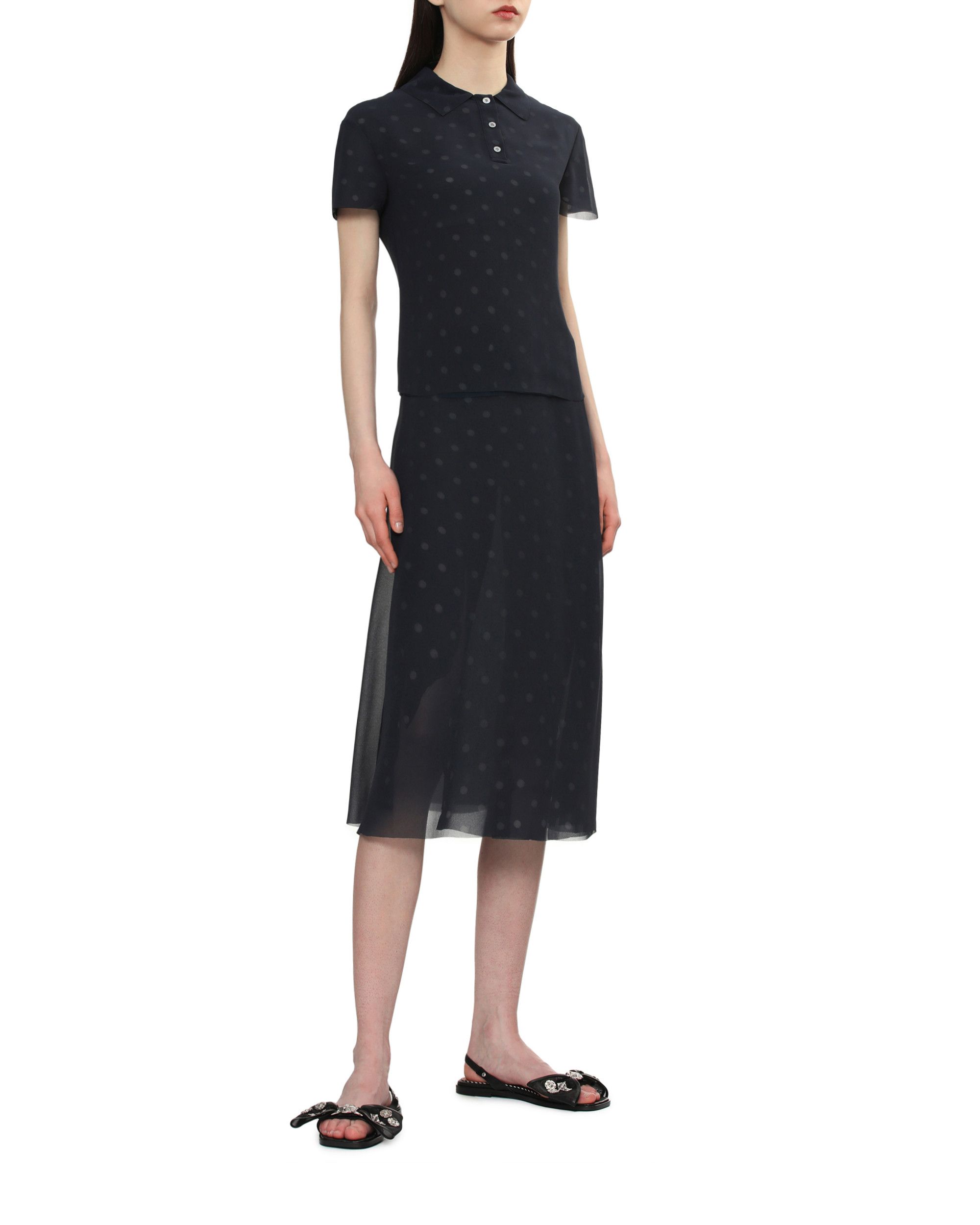 Acne Studios Acne Studios Polka Dot Design polo Shirt Size S / US 4 / IT 40 - 2 Thumbnail