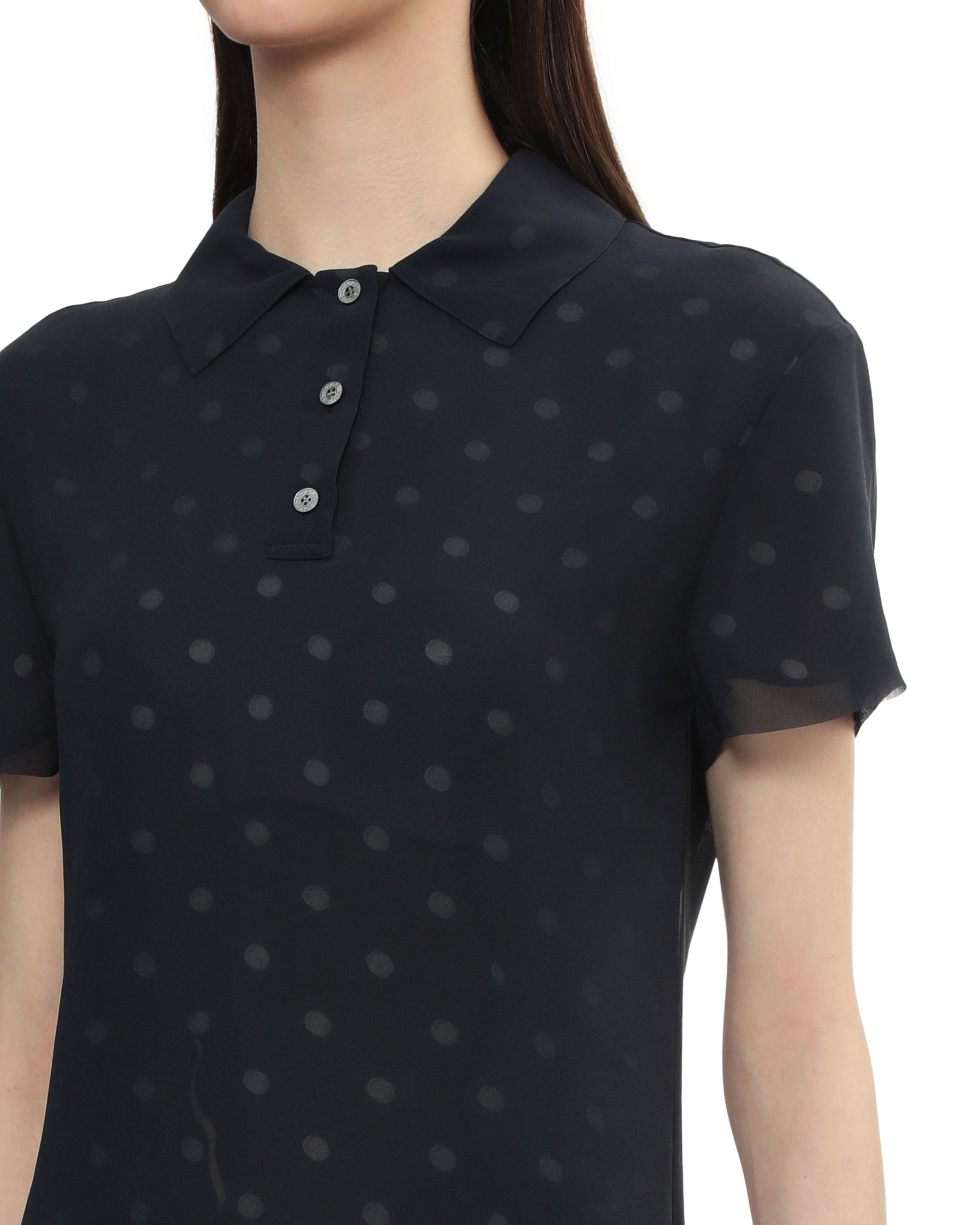 Acne Studios Acne Studios Polka Dot Design polo Shirt Size S / US 4 / IT 40 - 5 Thumbnail