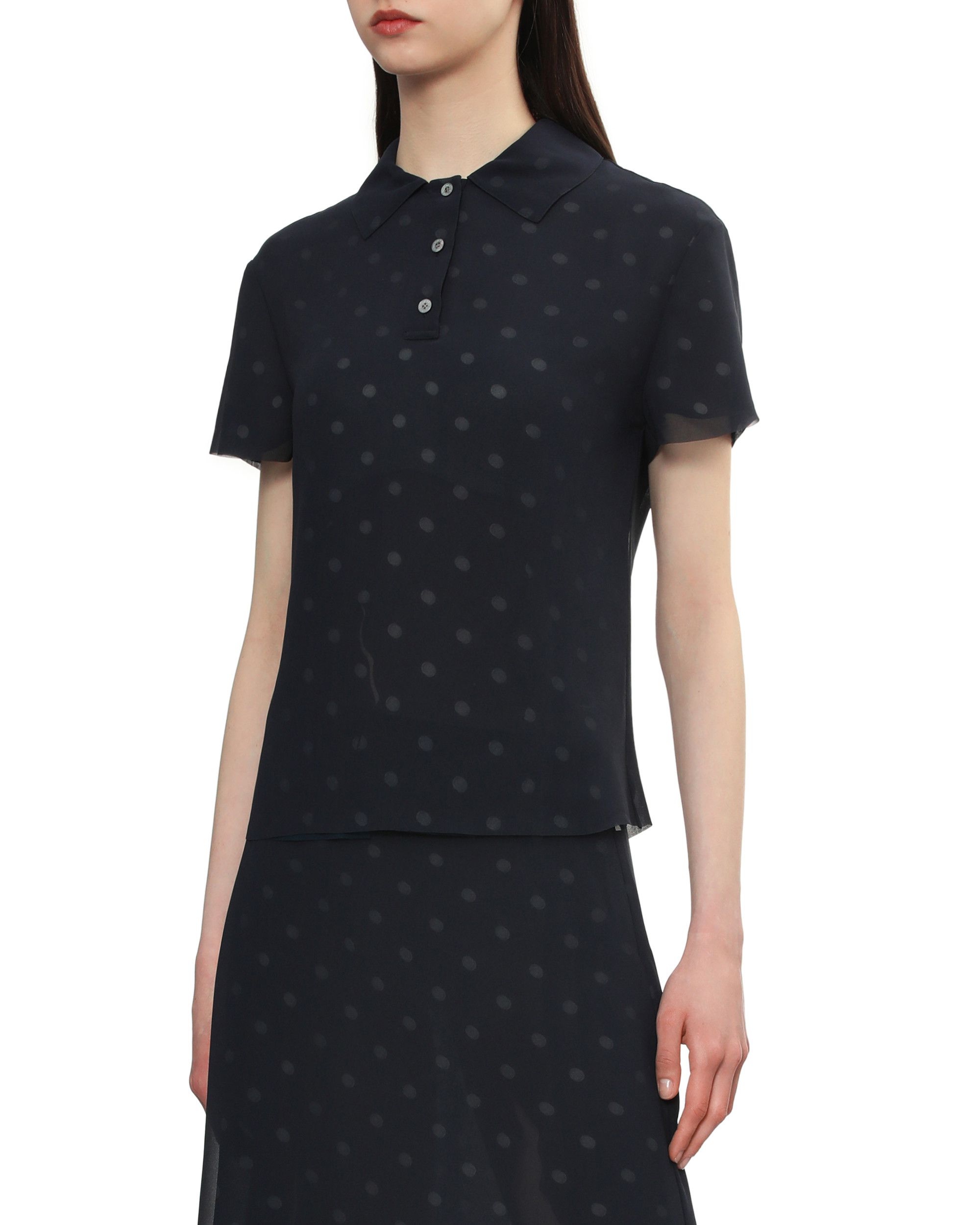 Acne Studios Acne Studios Polka Dot Design polo Shirt Size S / US 4 / IT 40 - 3 Thumbnail