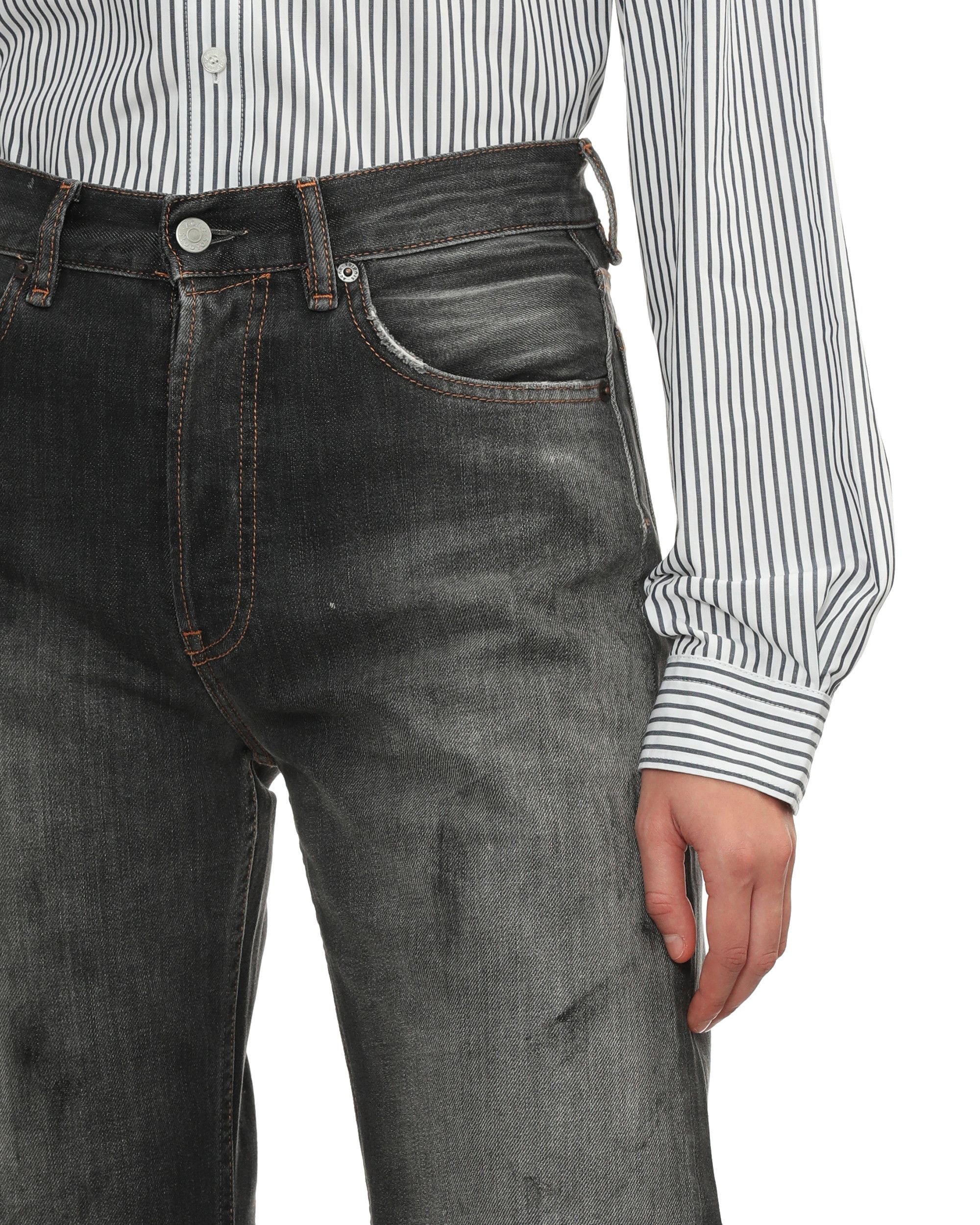 Acne Studios Acne Studios 2021F LOOSE FIT Imitation Old Effect Jeans Size 27" / US 4 / IT 40 - 5 Thumbnail