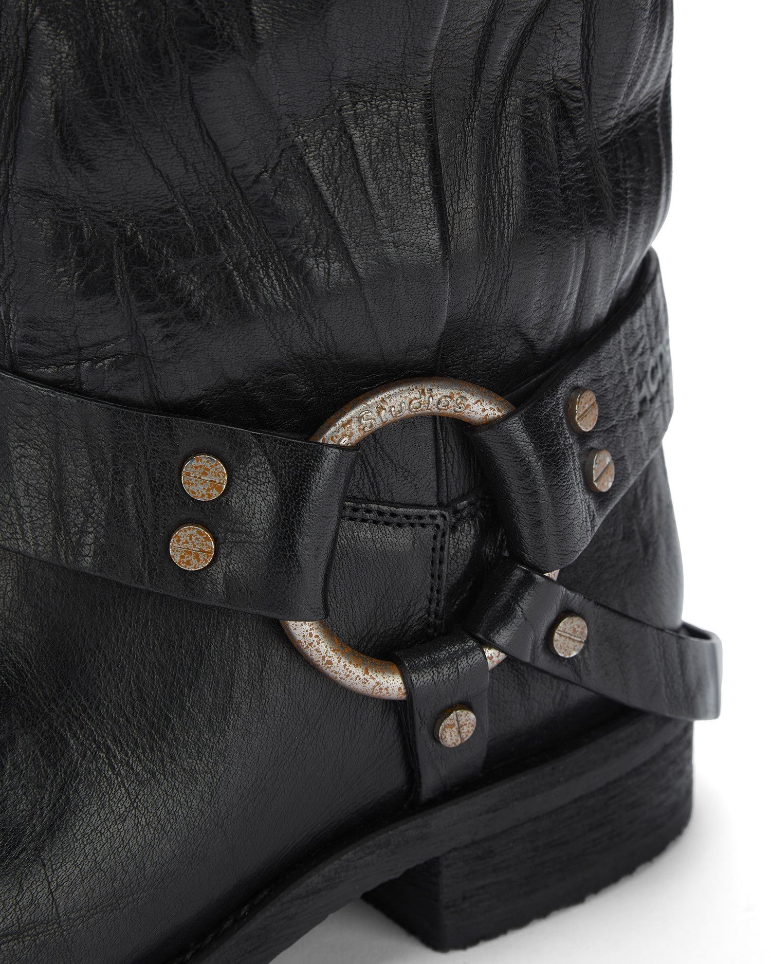 Acne Studios Acne Studios Belt Loop Decorative Knee-Length Boot Size US 8 / IT 38 - 8 Thumbnail