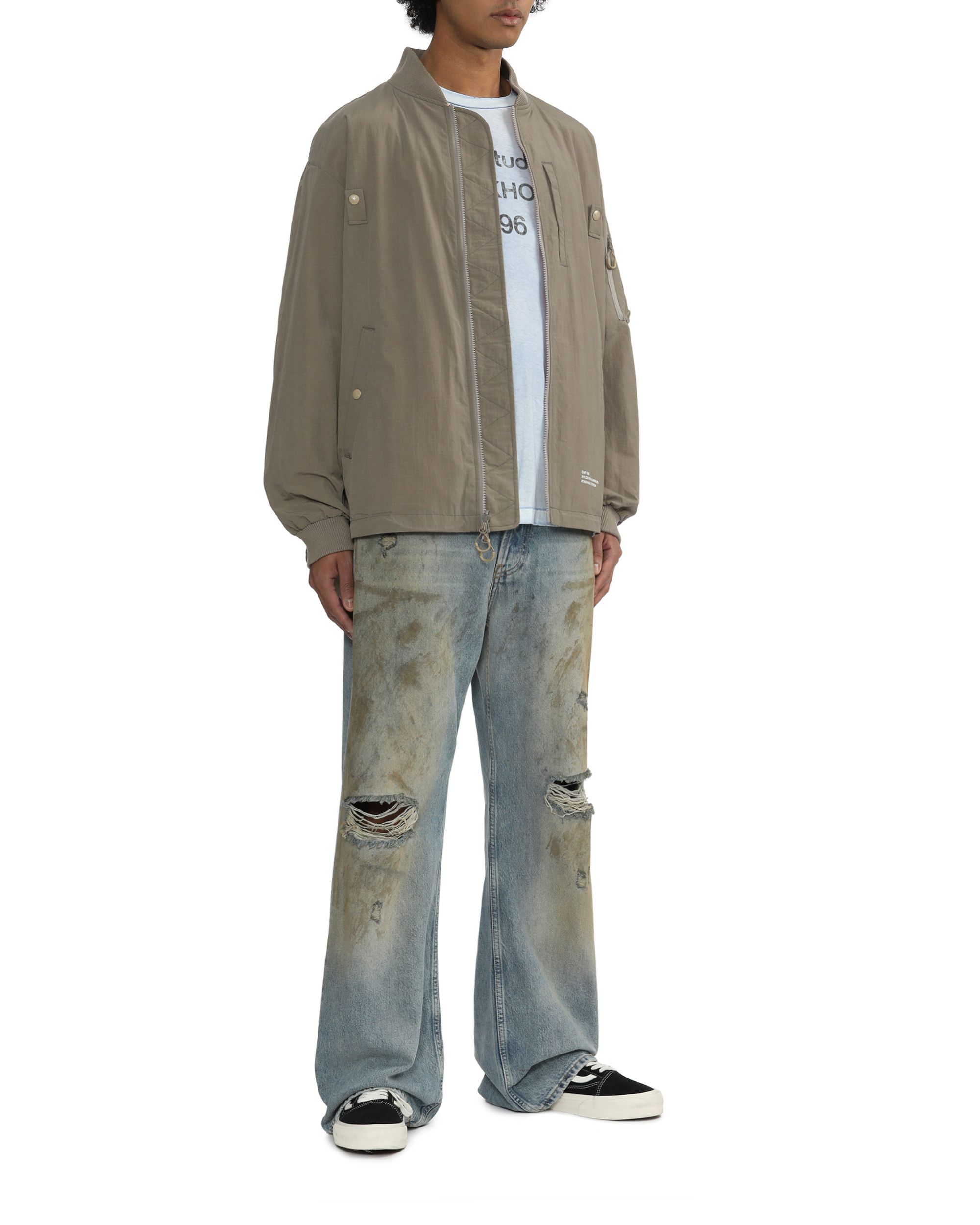 Acne Studios Acne Studios Wide Leg Ripped Jeans Size US 28 / EU 44 - 2 Thumbnail