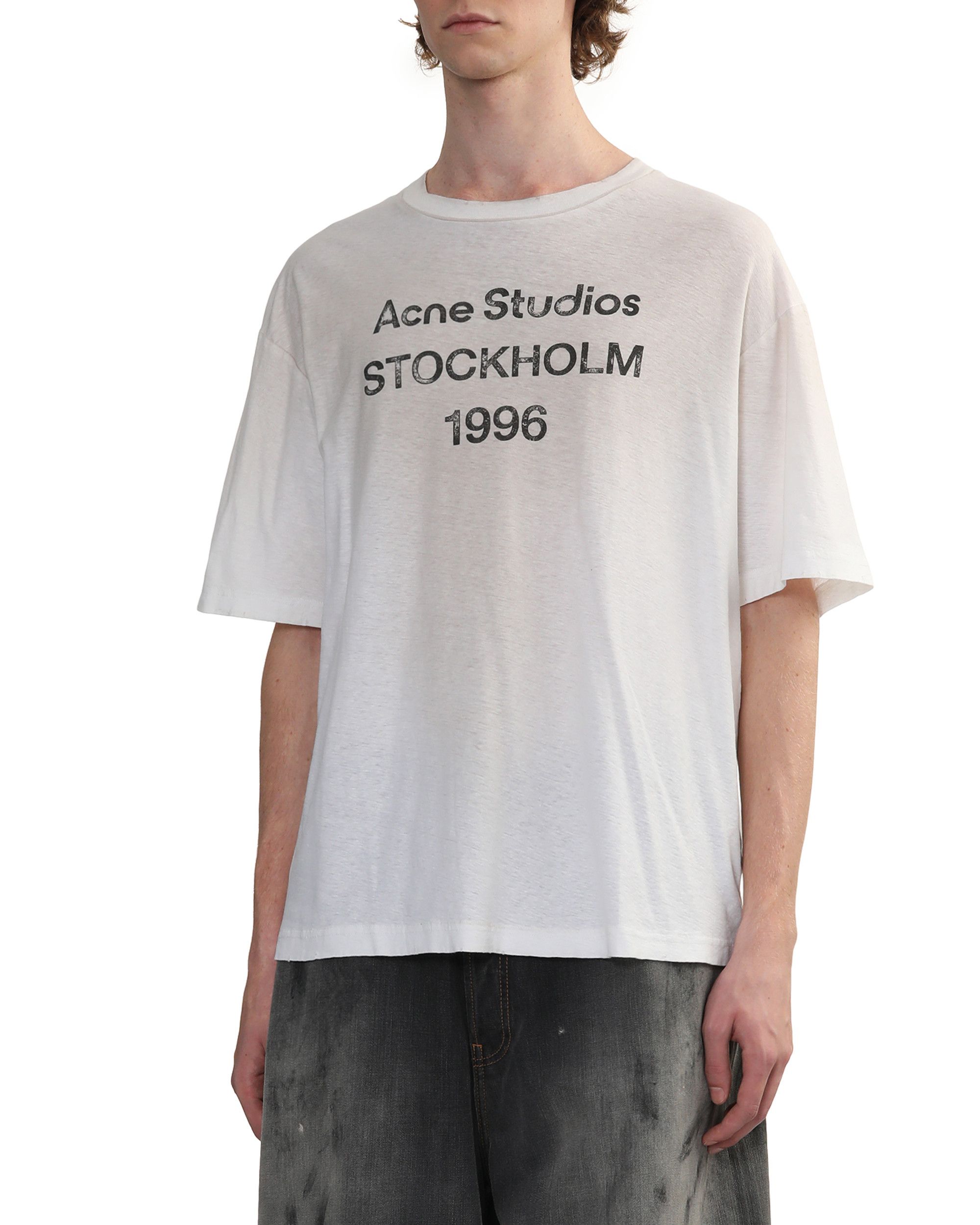 Acne Studios Acne Studios Logo Printed T-Shirt Size US L / EU 52-54 / 3 - 3 Thumbnail