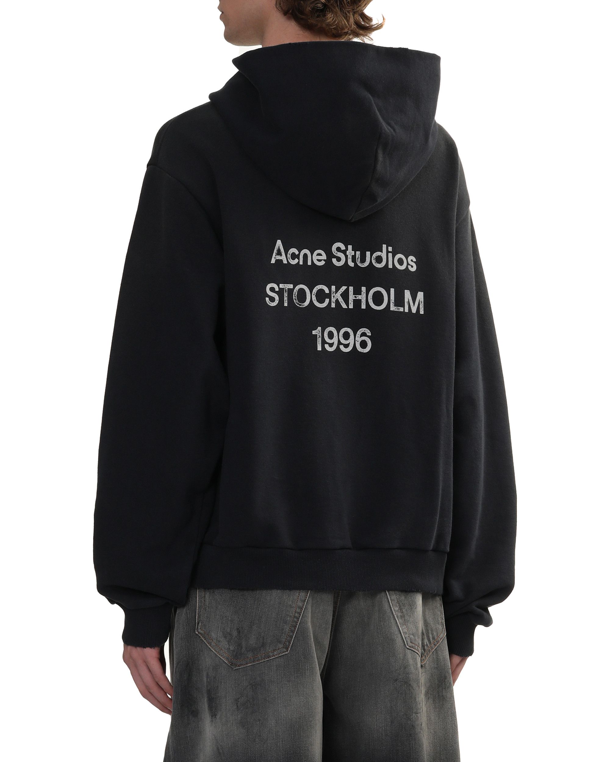 Acne Studios Acne Studios Logo Printed Hooded Sweatshirt Size US M / EU 48-50 / 2 - 4 Thumbnail