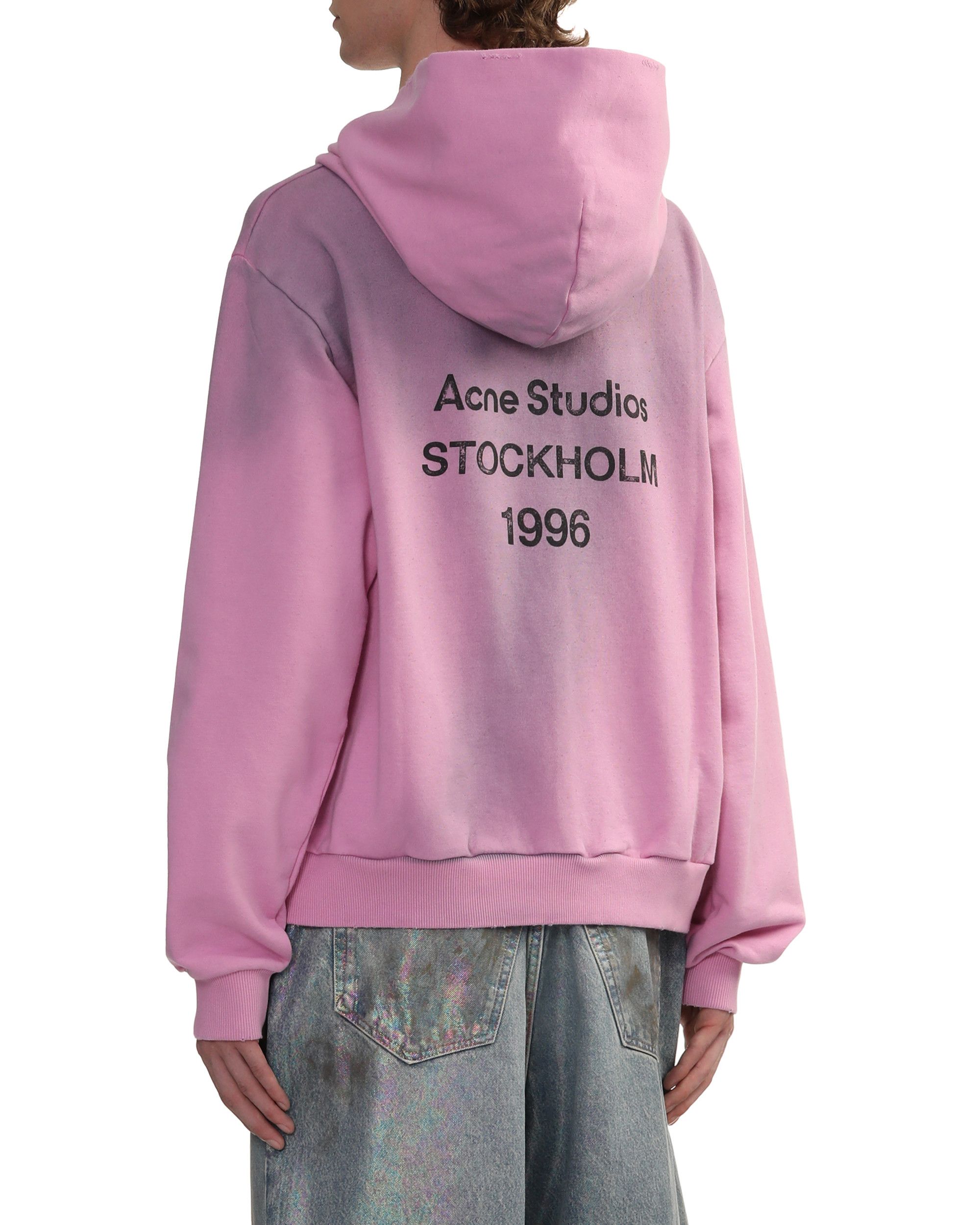 Acne Studios Acne Studios Logo Printed Hooded Sweatshirt Size US XL / EU 56 / 4 - 4 Thumbnail