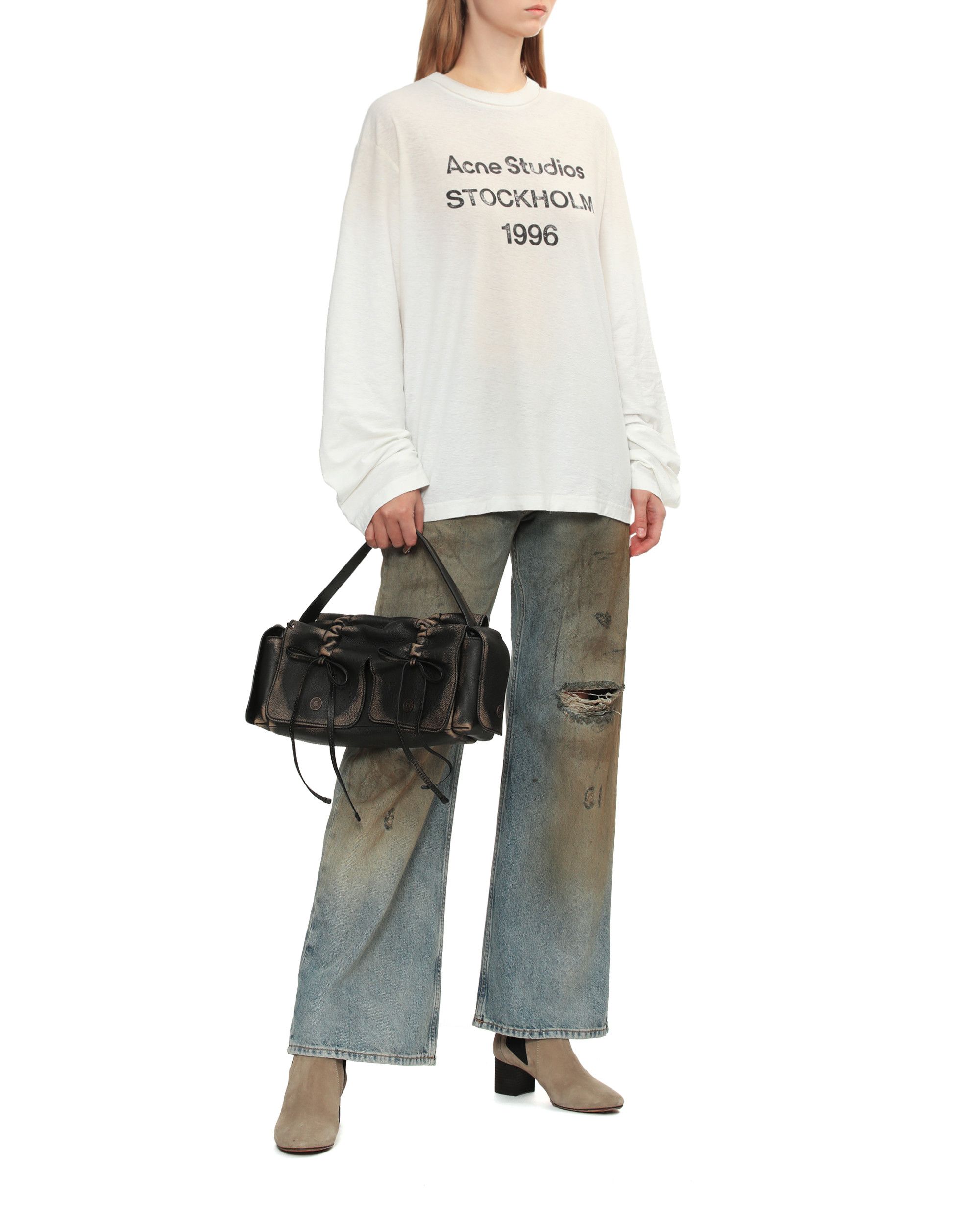Acne Studios Acne Studios Ornament Bow Multi-pocket Hand Carry Wrapped Size ONE SIZE - 2 Thumbnail