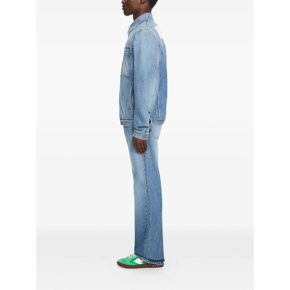 Off-White Off-white BLUE Jackets - Denim Jackets Size US M / EU 48-50 / 2 - 4 Thumbnail