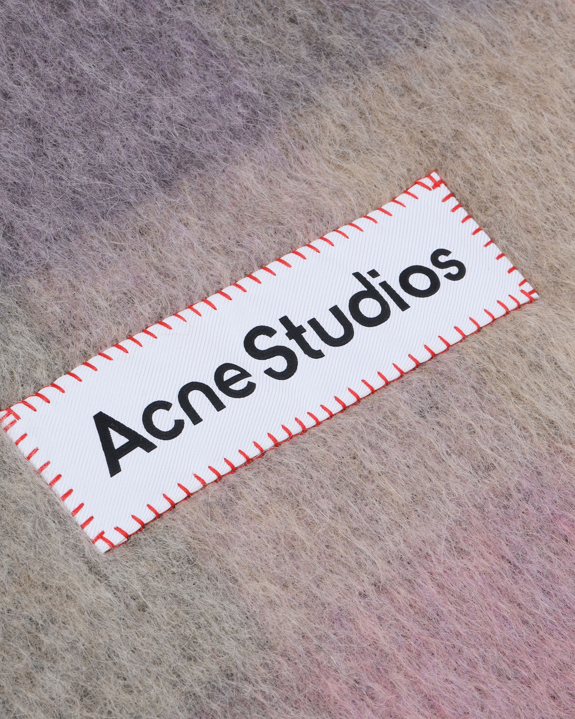Acne Studios Acne Studios Ornament Logo Plaid Scarf Size ONE SIZE - 4 Thumbnail