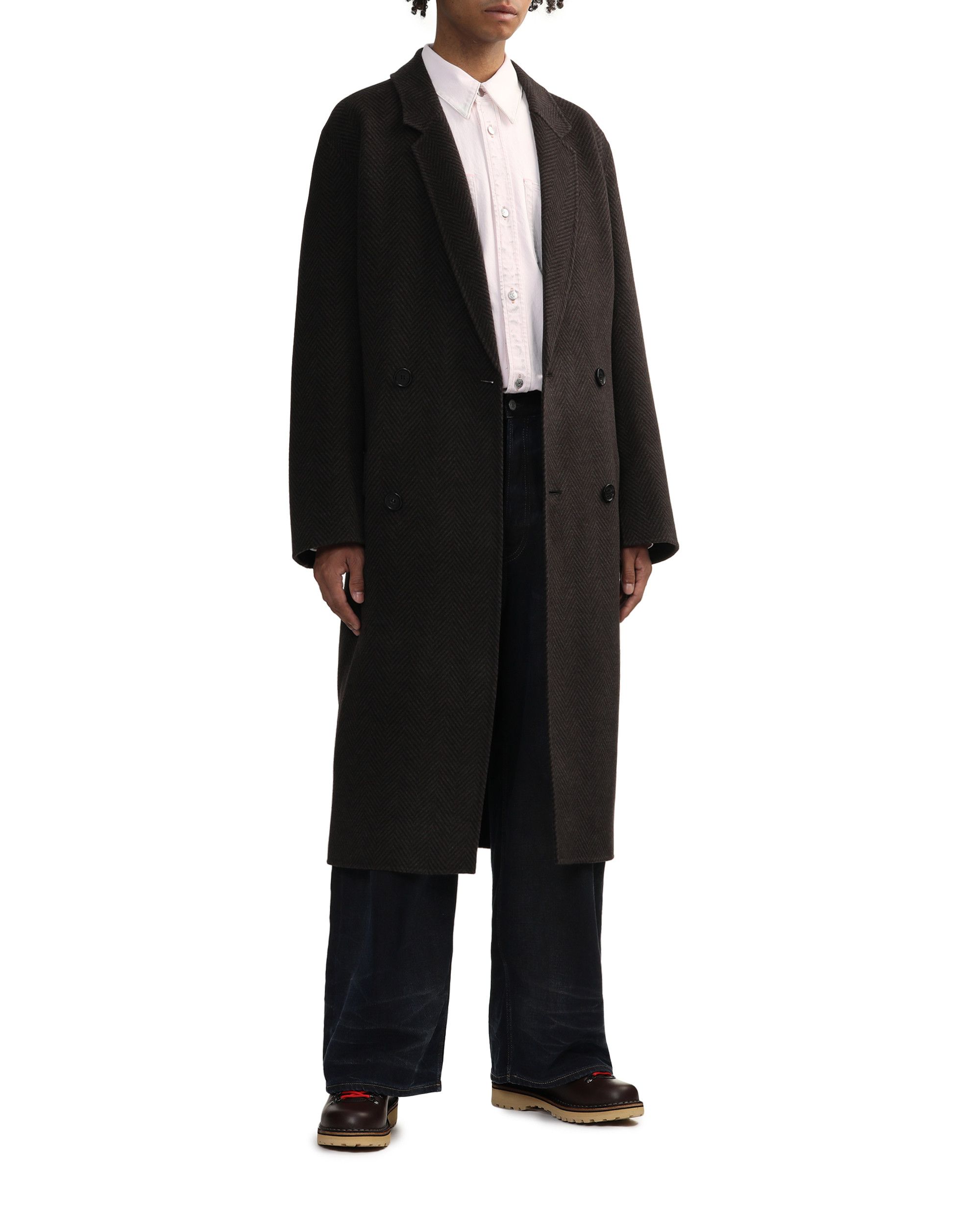 Acne Studios Acne Studios Double Breasted Fleece Noodle Lapel Jacket Size US M / EU 48-50 / 2 - 2 Thumbnail