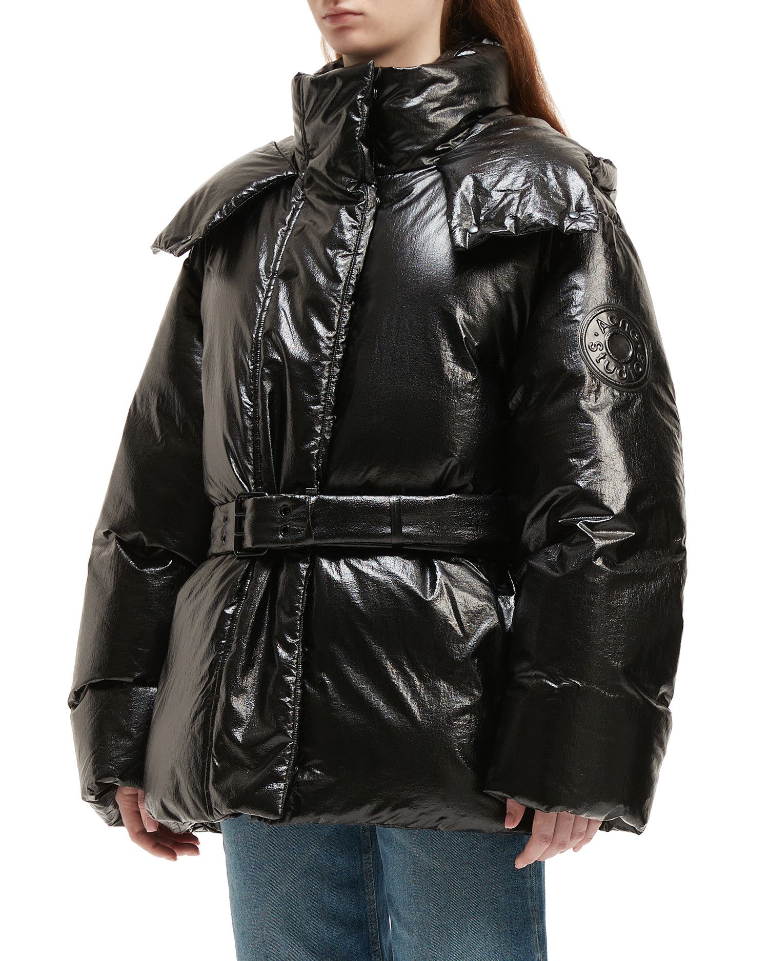 Acne Studios Acne Studios Match Belt Hooded Down Jacket Size M / US 6-8 / IT 42-44 - 3 Thumbnail