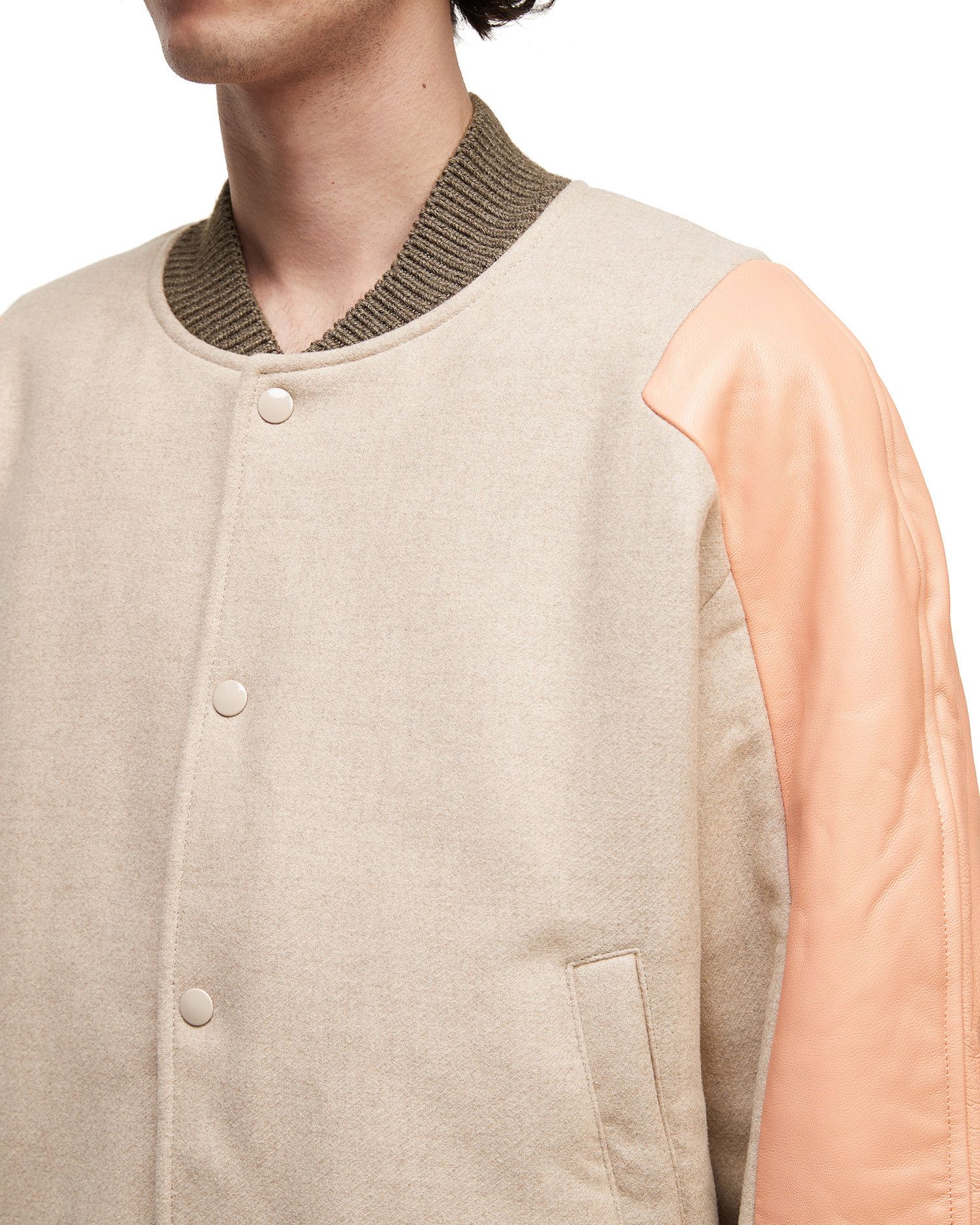 Acne Studios Acne Studios Spliced Design Stick Ball Jacket Size US S / EU 44-46 / 1 - 5 Thumbnail