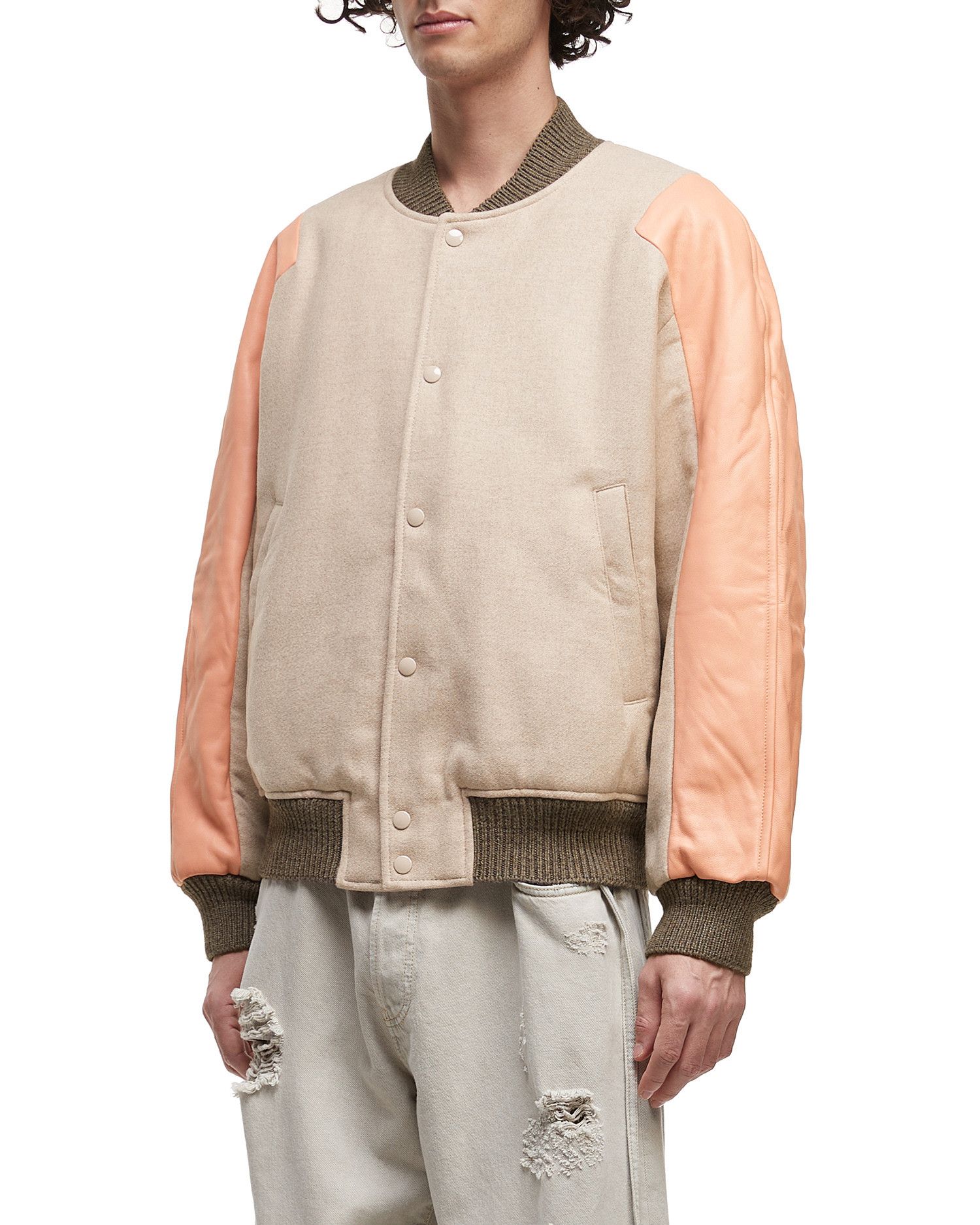 Acne Studios Acne Studios Spliced Design Stick Ball Jacket Size US M / EU 48-50 / 2 - 3 Thumbnail