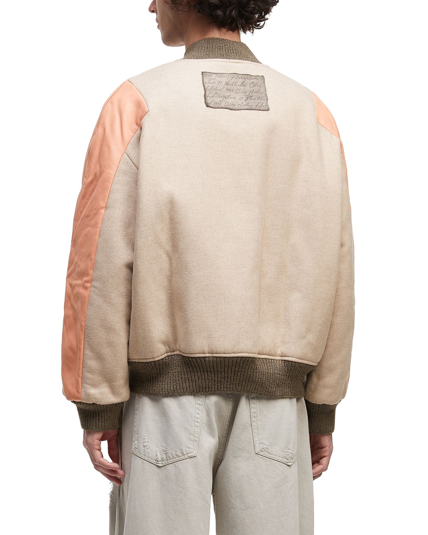 Acne Studios Acne Studios Spliced Design Stick Ball Jacket Size US M / EU 48-50 / 2 - 4 Thumbnail