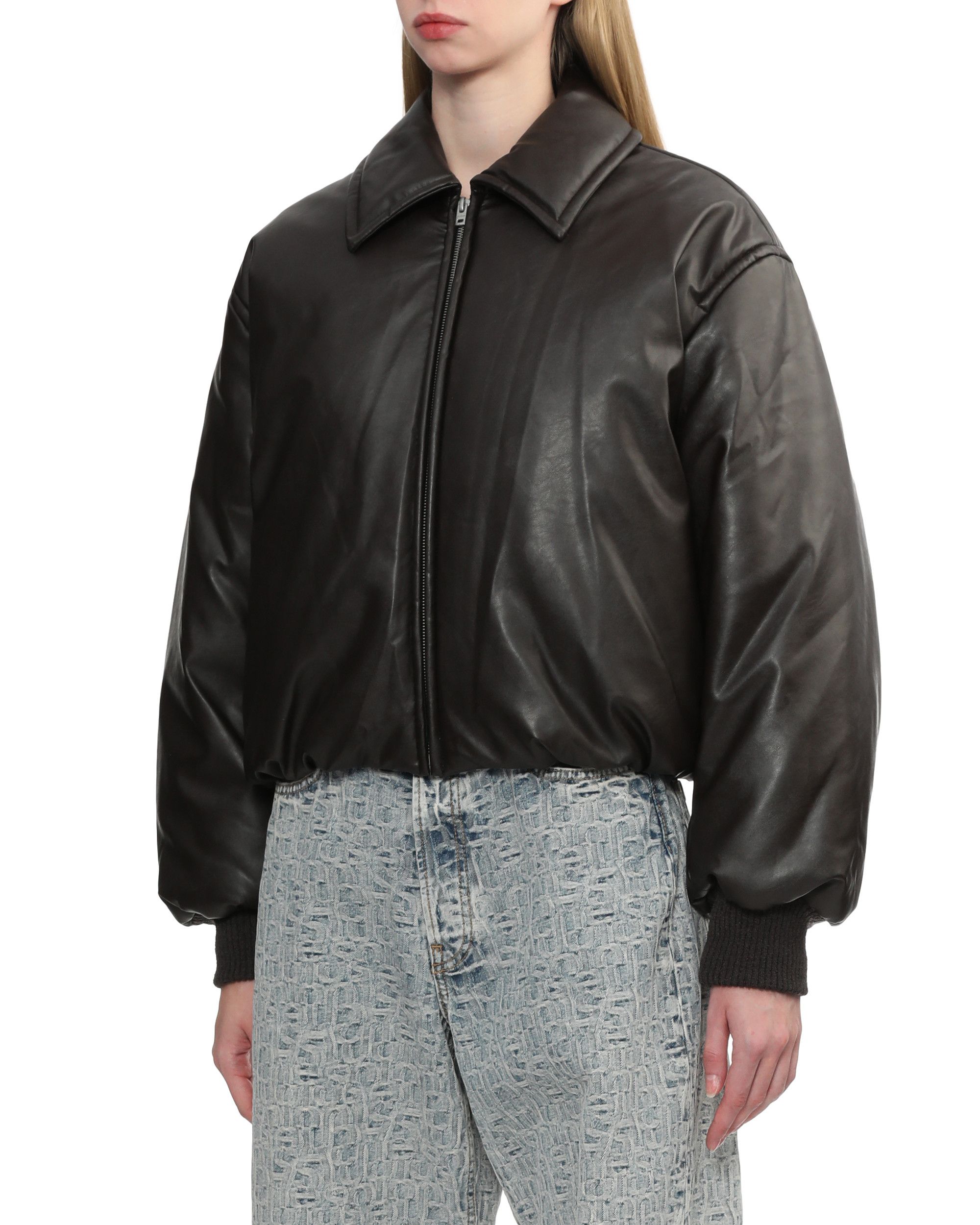 Acne Studios Acne Studios Leather Feel Lapel Jacket Size L / US 10 / IT 46 - 3 Thumbnail