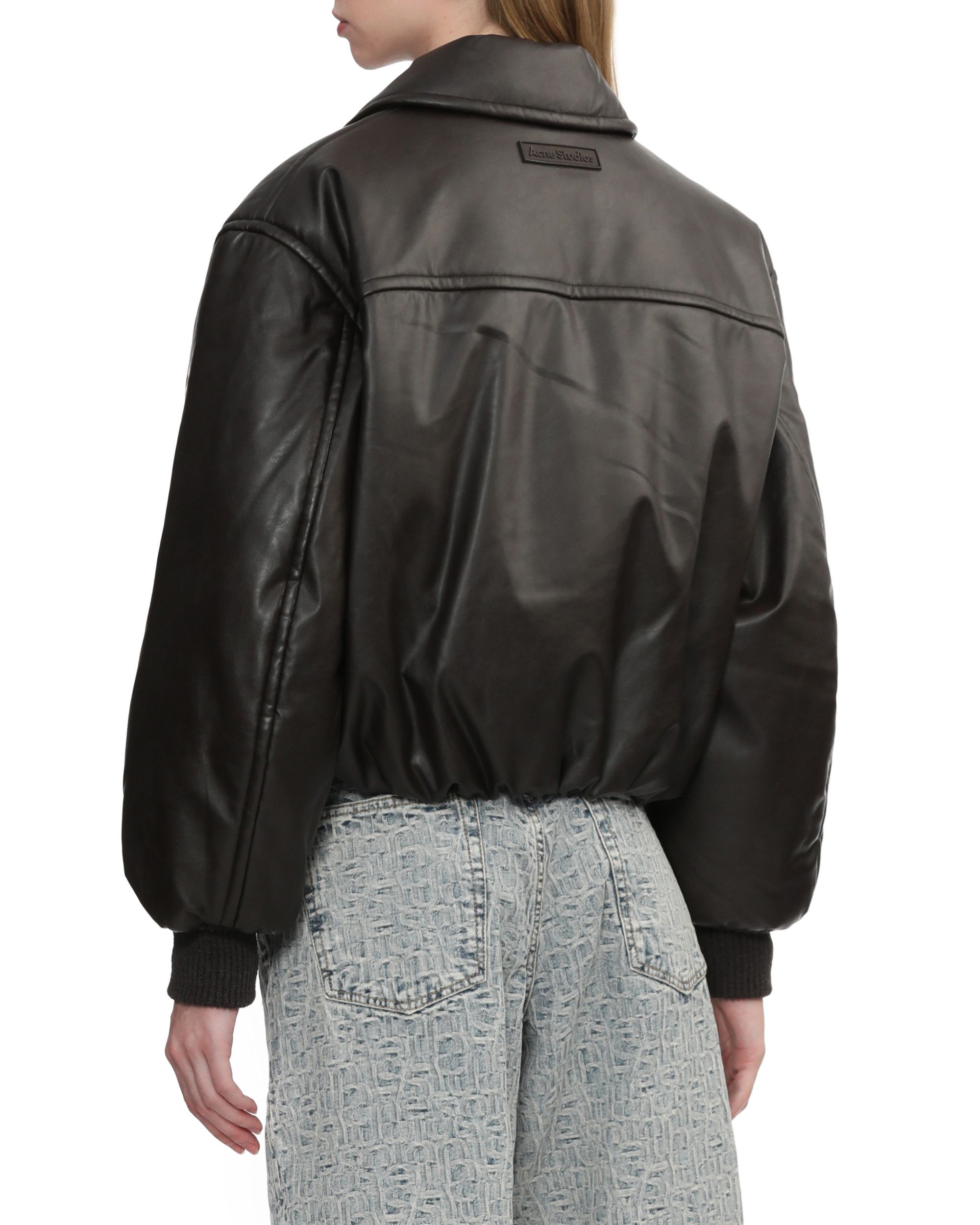 Acne Studios Acne Studios Leather Feel Lapel Jacket Size L / US 10 / IT 46 - 4 Thumbnail