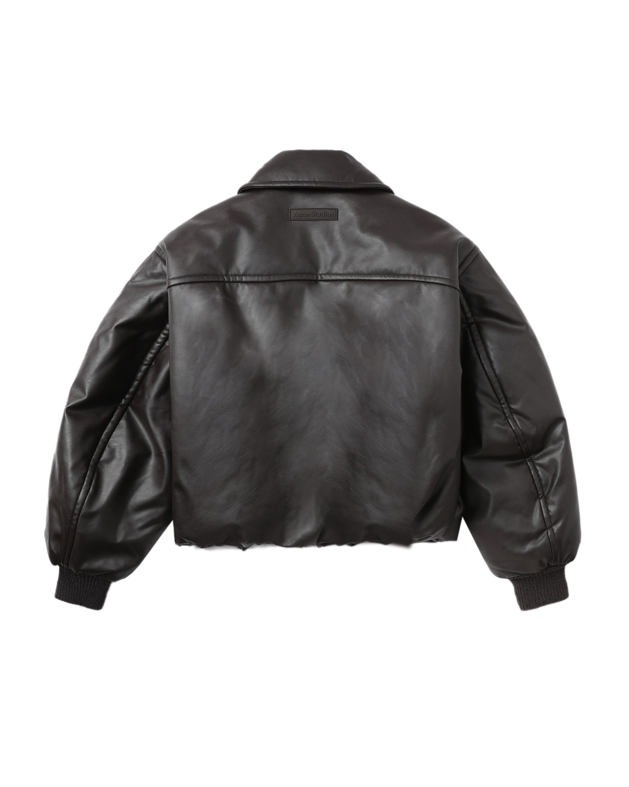 Acne Studios Acne Studios Leather Feel Lapel Jacket Size L / US 10 / IT 46 - 6 Thumbnail