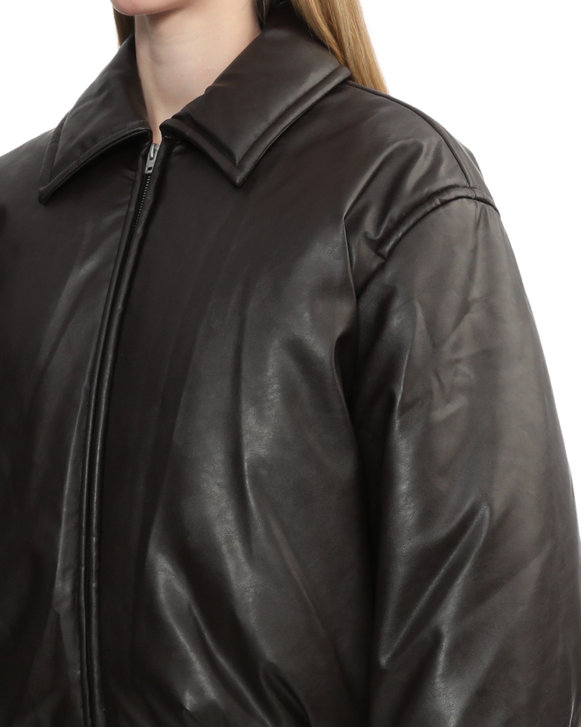 Acne Studios Acne Studios Leather Feel Lapel Jacket Size XL / US 12-14 / IT 48-50 - 5 Thumbnail