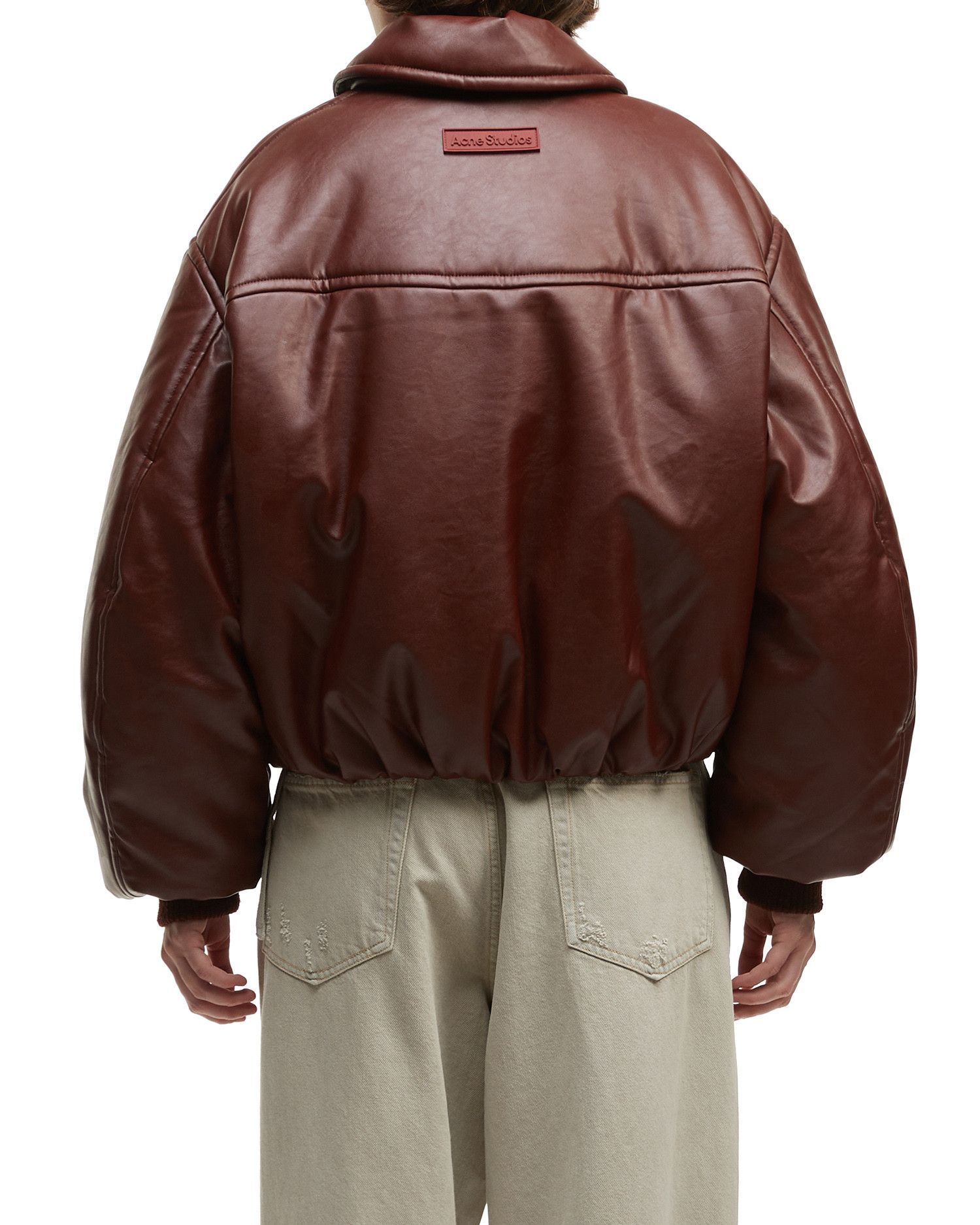 Acne Studios Acne Studios Leather Feel Lapel Jacket Size L / US 10 / IT 46 - 4 Thumbnail