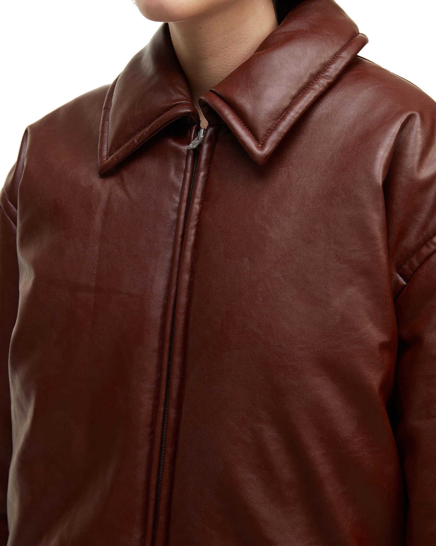 Acne Studios Acne Studios Leather Feel Lapel Jacket Size L / US 10 / IT 46 - 5 Thumbnail