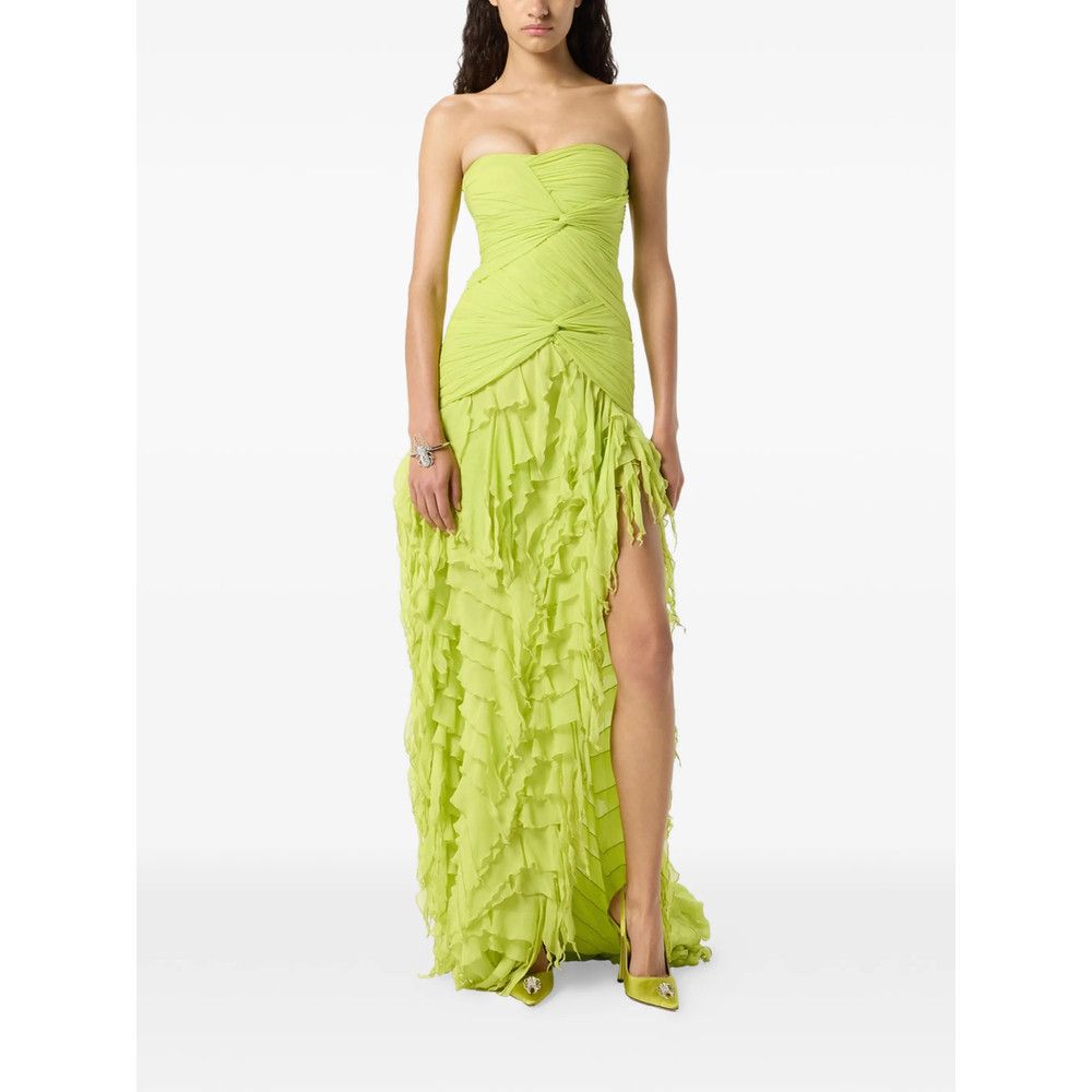 Blumarine Blumarine GREEN Dresses - Evening Dresses Size S / US 4 / IT 40 - 2 Thumbnail