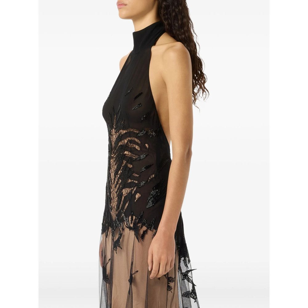 Blumarine Blumarine BLACK Dresses - Evening Dresses Size S / US 4 / IT 40 - 2 Thumbnail