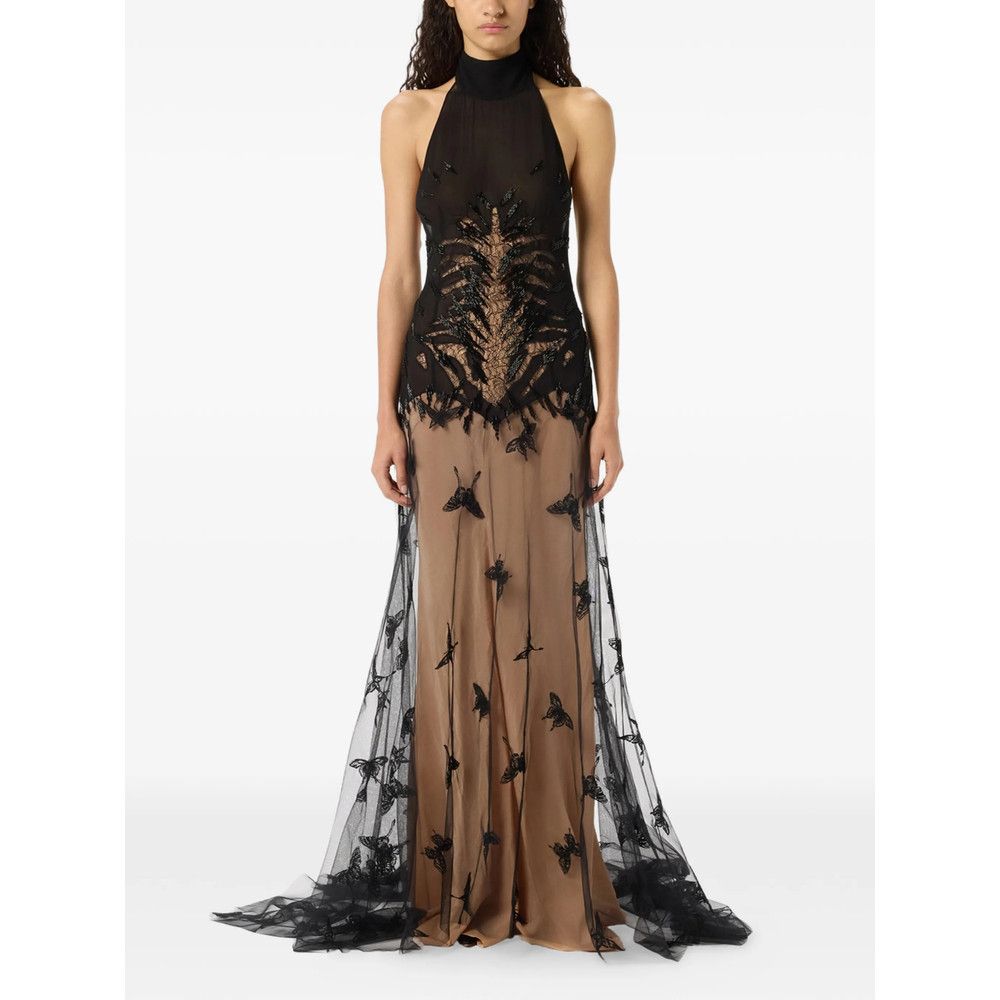 Blumarine Blumarine BLACK Dresses - Evening Dresses Size S / US 4 / IT 40 - 4 Thumbnail