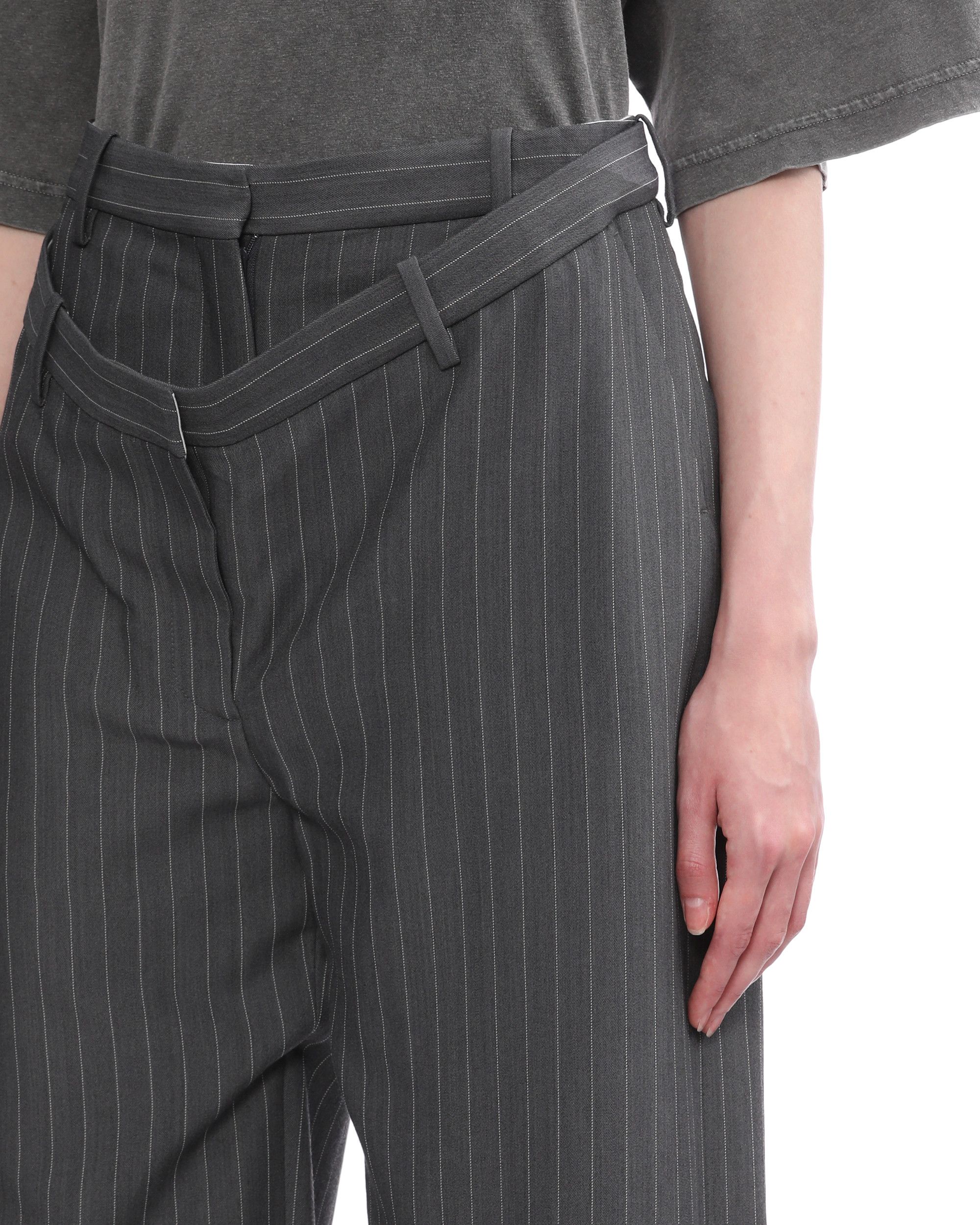 Acne Studios Acne Studios Stacked Layer Front Wide Leg Pants Size 26" / US 2 / IT 38 - 5 Thumbnail