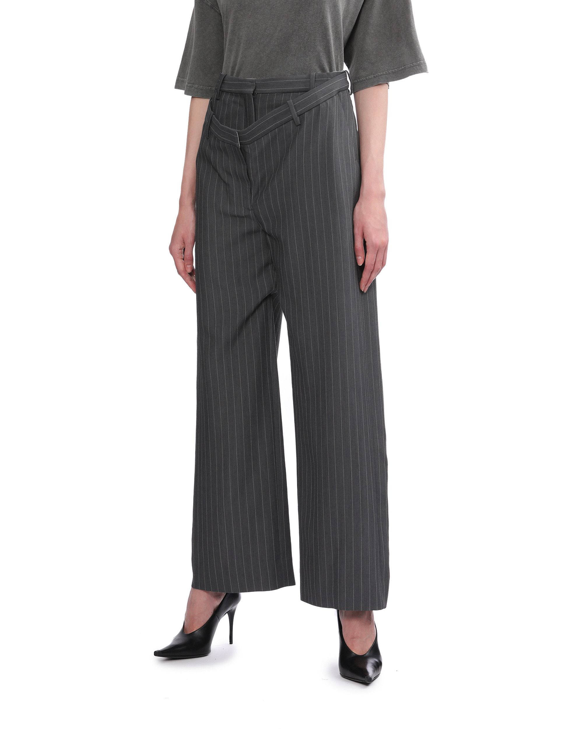 Acne Studios Acne Studios Stacked Layer Front Wide Leg Pants Size 26" / US 2 / IT 38 - 3 Thumbnail