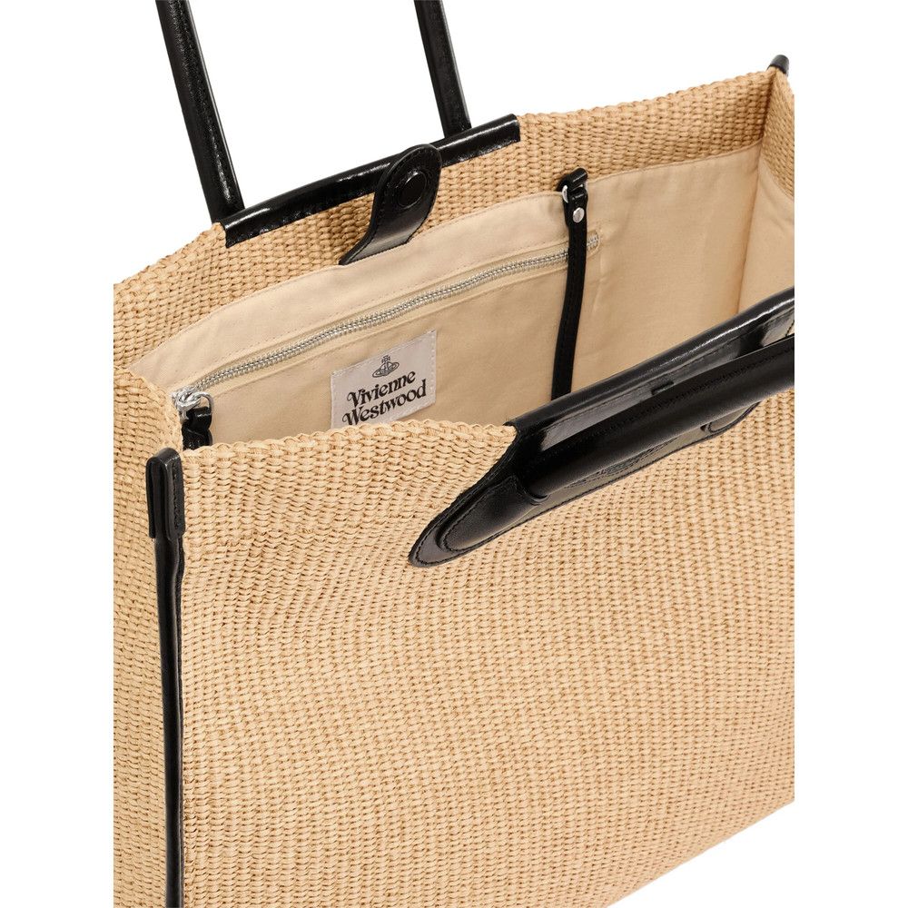 Vivienne Westwood Vivienne Westwood NEUTRALS Tote Bags Size ONE SIZE - 4 Thumbnail