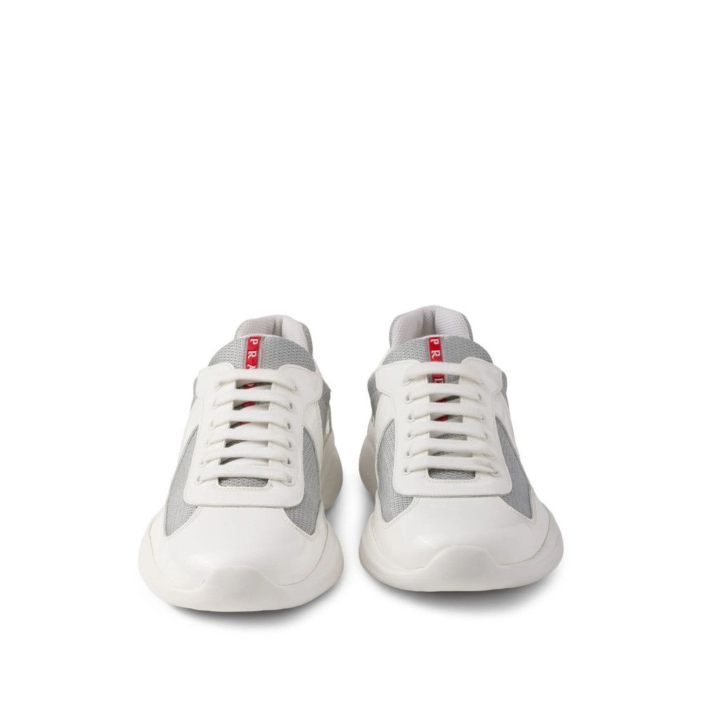 Prada Prada WHITE Trainers - Low-Tops Size US 10.5 / EU 43-44 - 4 Thumbnail