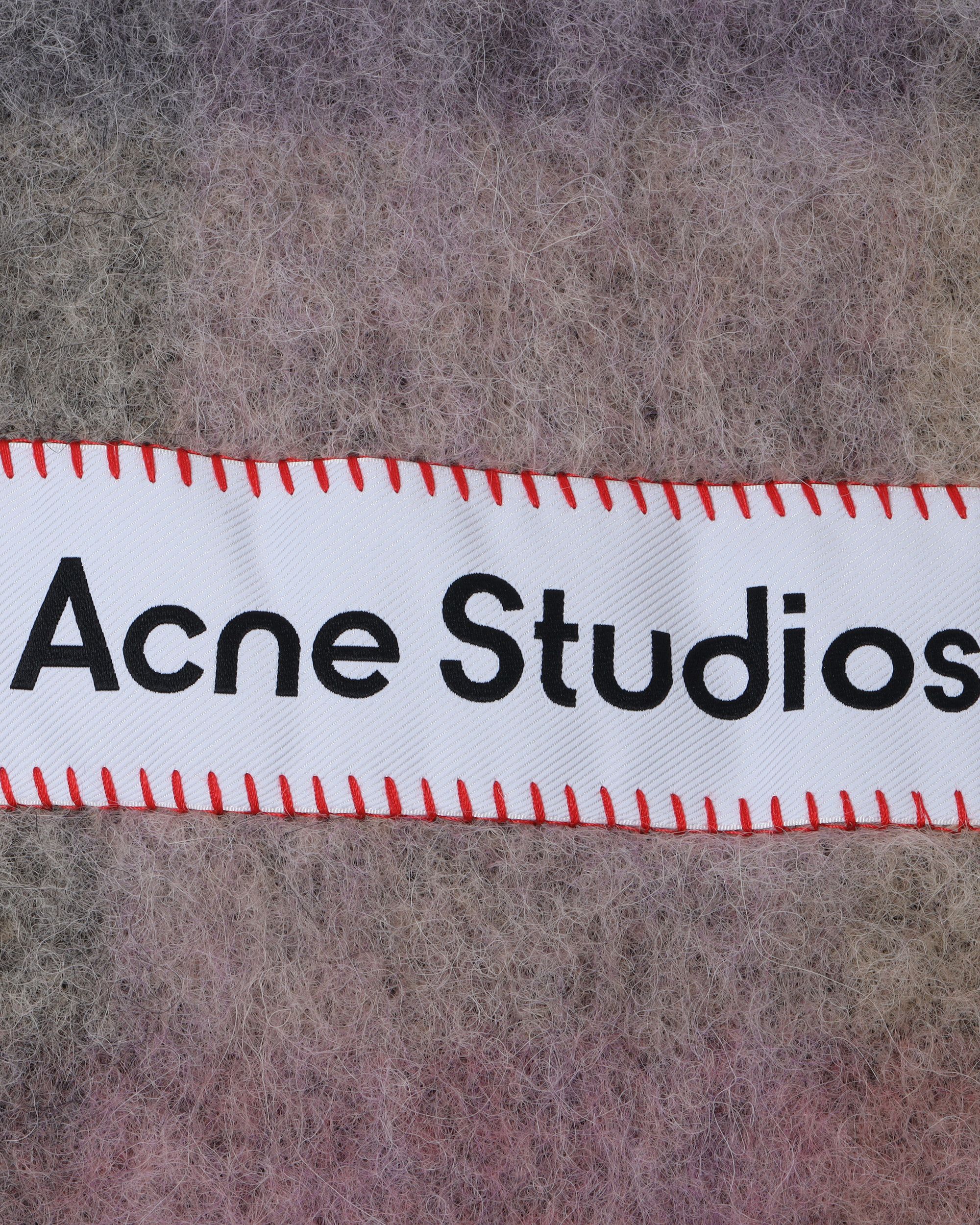 Acne Studios Acne Studios Logo Stitch Plaid Scarf Size ONE SIZE - 6 Thumbnail