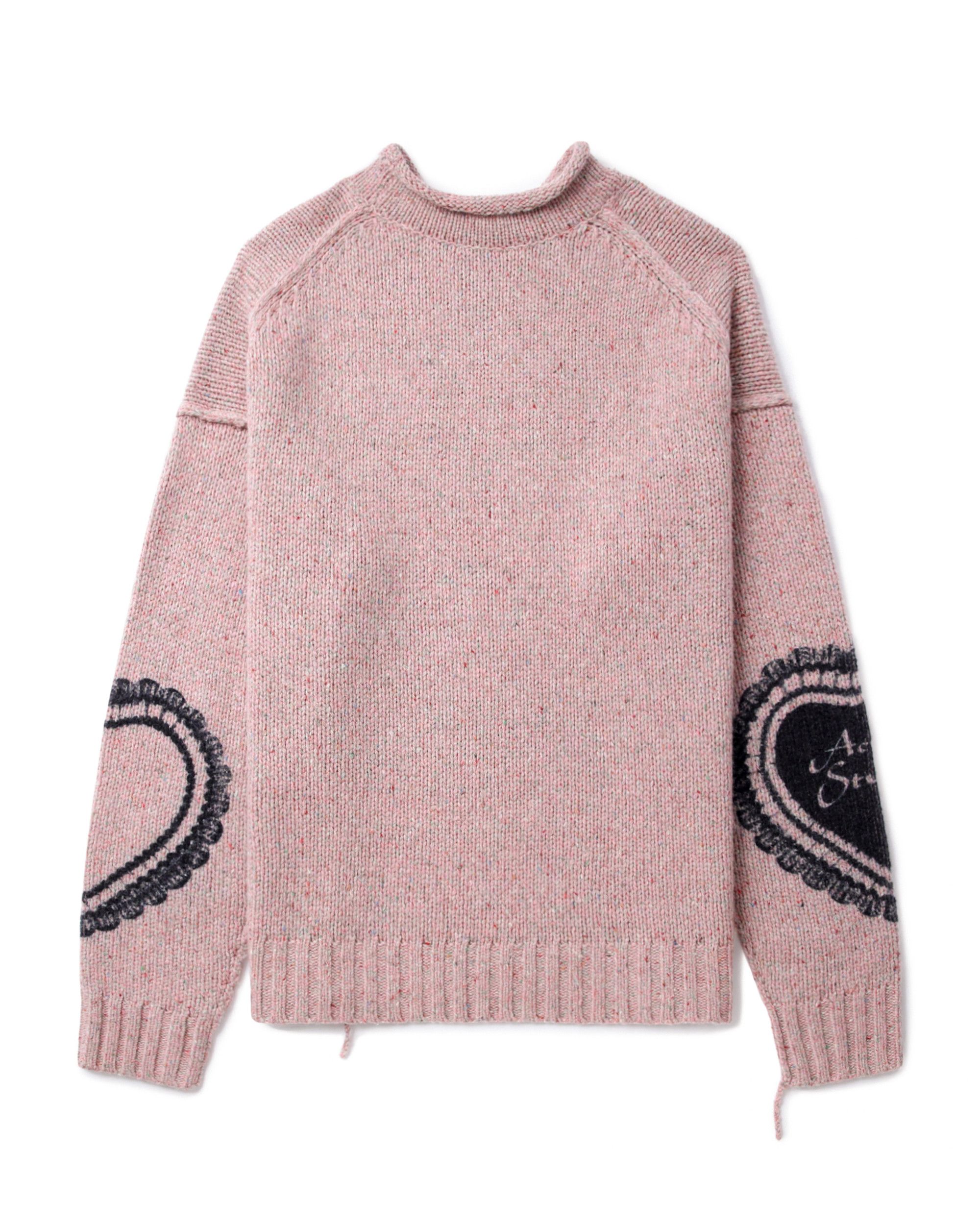 Acne Studios Acne Studios Ornament Text Heart Inset Floral Knitwear Size XS / US 0-2 / IT 36-38 - 6 Thumbnail