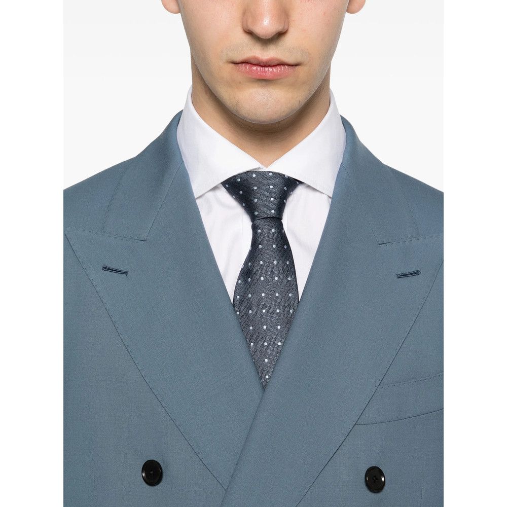 Caruso Caruso BLUE Suits - Double Breasted Suits Size US L / EU 52-54 / 3 - 5 Thumbnail