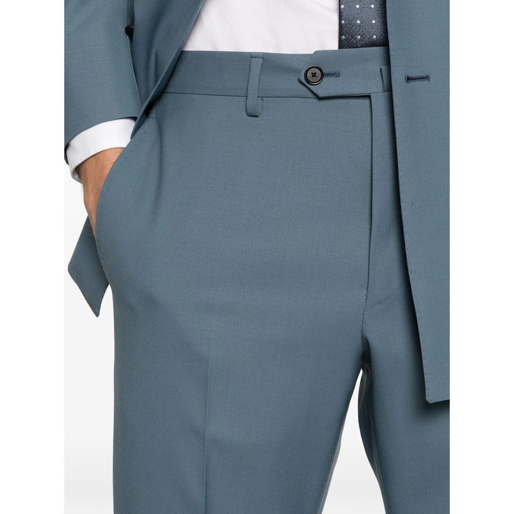 Caruso Caruso BLUE Suits - Double Breasted Suits Size US L / EU 52-54 / 3 - 3 Thumbnail