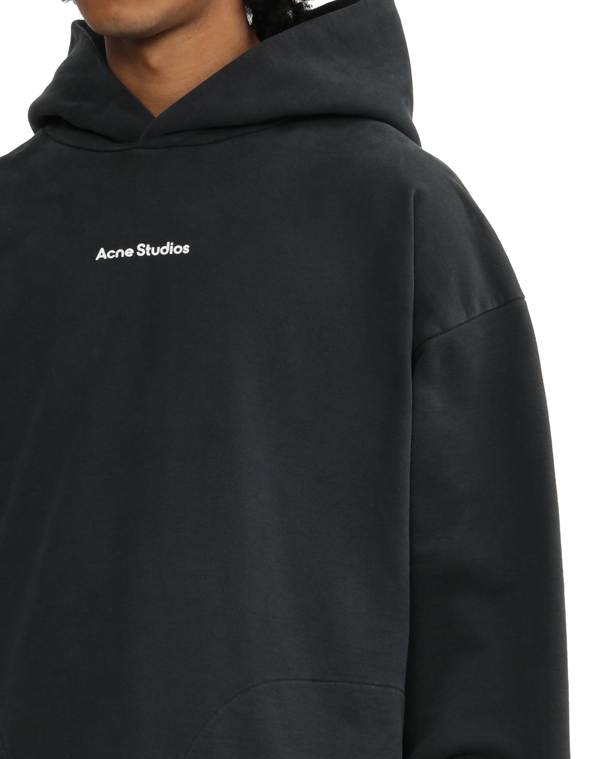 Acne Studios Acne Studios Logo Printed Hooded Sweatshirt Size US S / EU 44-46 / 1 - 5 Thumbnail