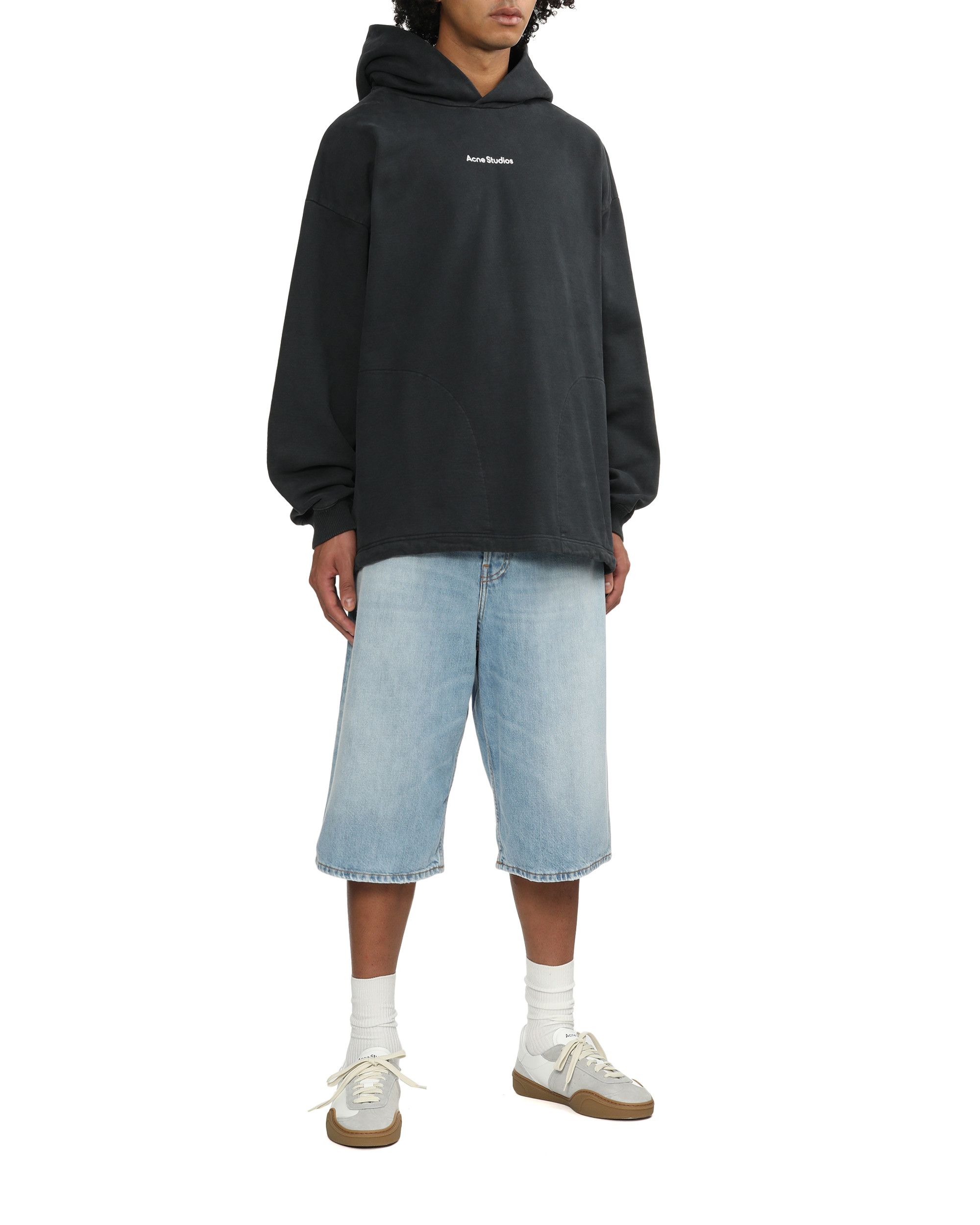 Acne Studios Acne Studios Logo Printed Hooded Sweatshirt Size US S / EU 44-46 / 1 - 2 Thumbnail